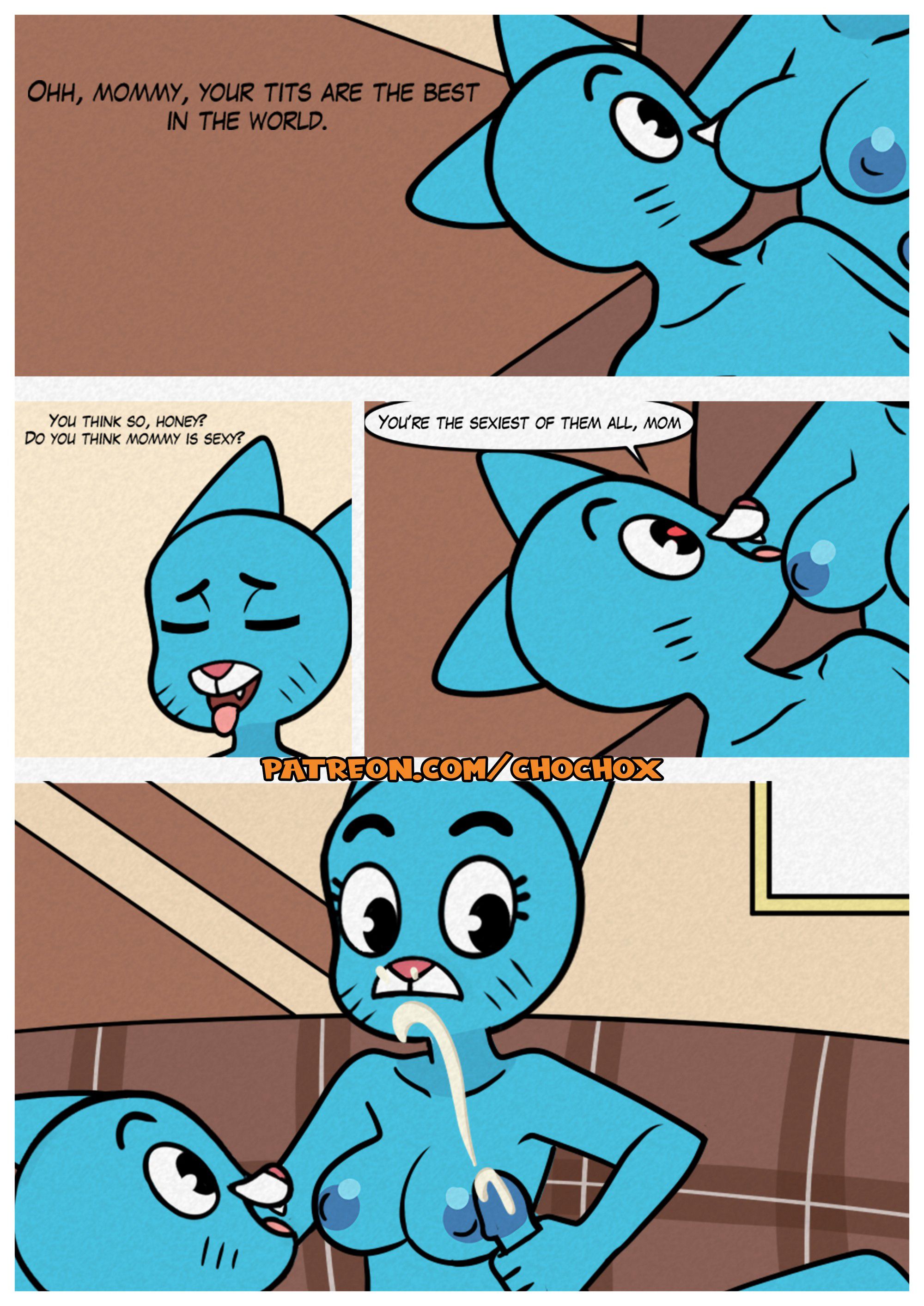 The Amazing Gumball Christmas (The Amazing World of Gumball) [Crock Comix] Chapter 1 - HentaiAZ.org