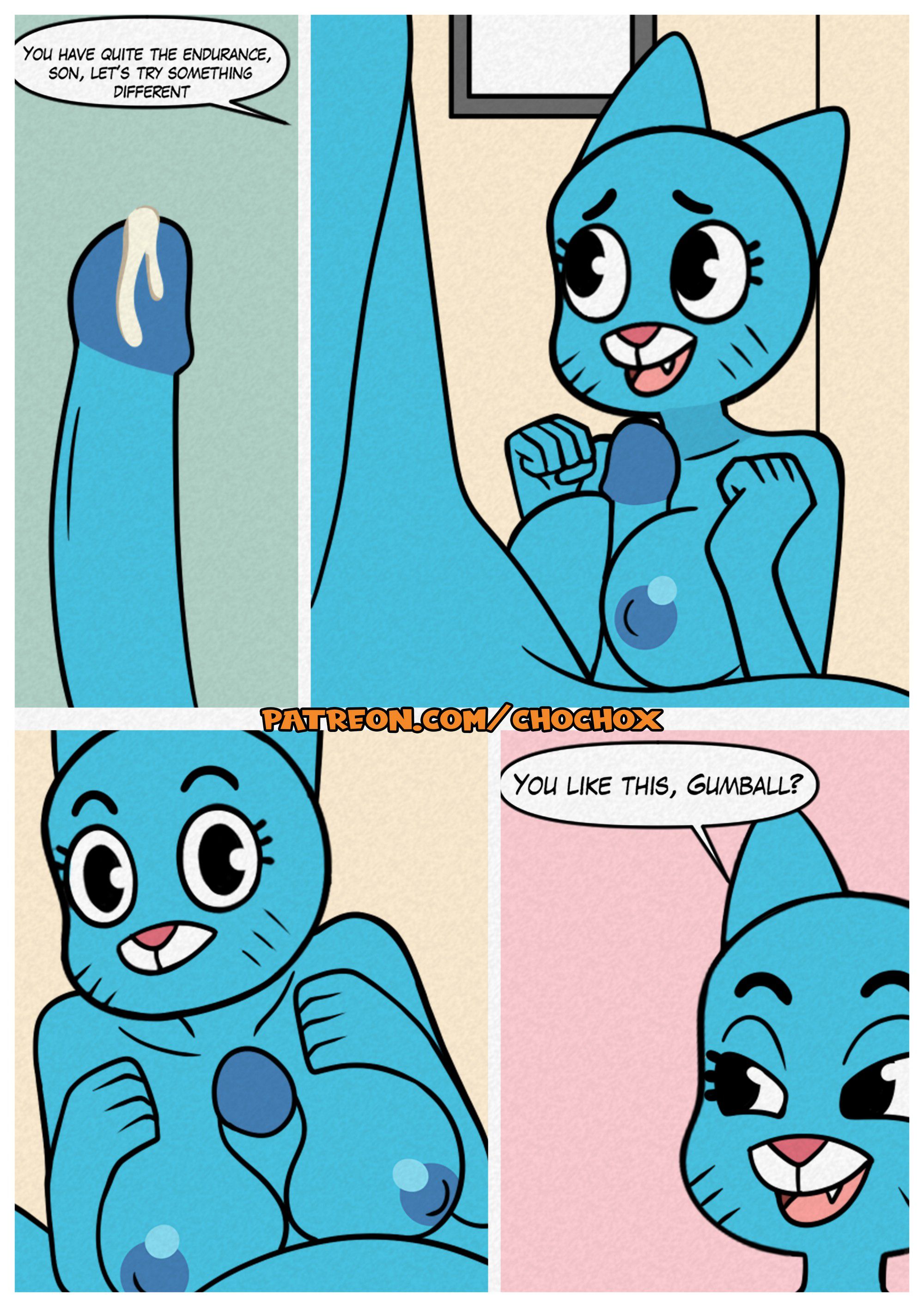 The Amazing Gumball Christmas (The Amazing World of Gumball) [Crock Comix] Chapter 1 - HentaiAZ.org