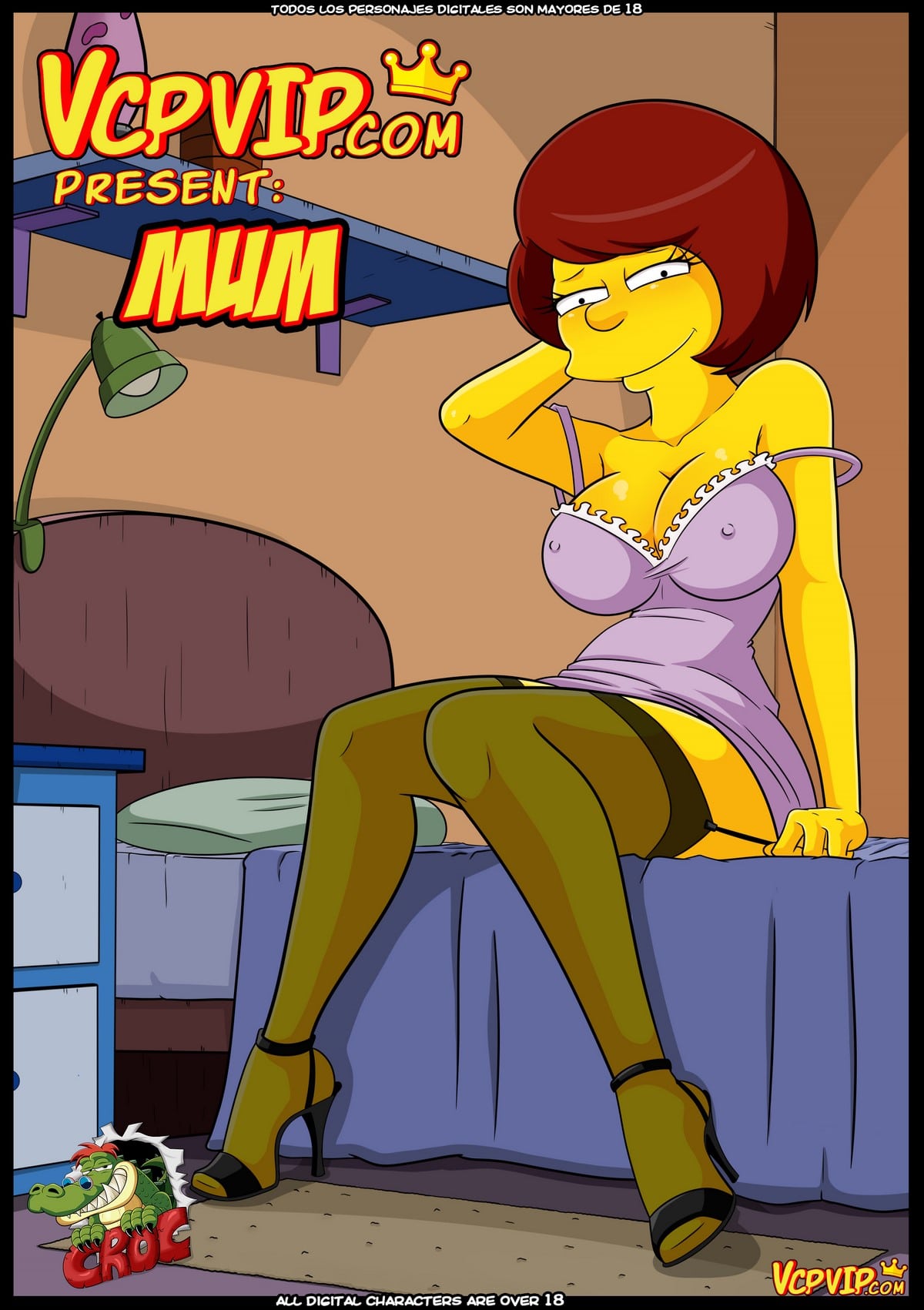 Mama (The Simpsons) [Croc] Chapter 1 - HentaiAZ.org