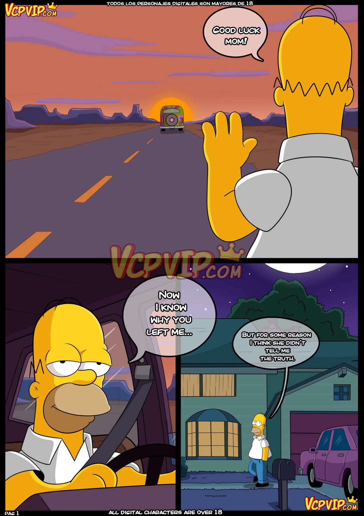 Mama (The Simpsons) [Croc] Chapter 1 - HentaiAZ.org