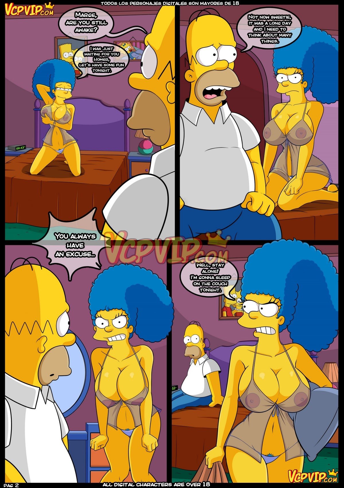 Mama (The Simpsons) [Croc] Chapter 1 - HentaiAZ.org