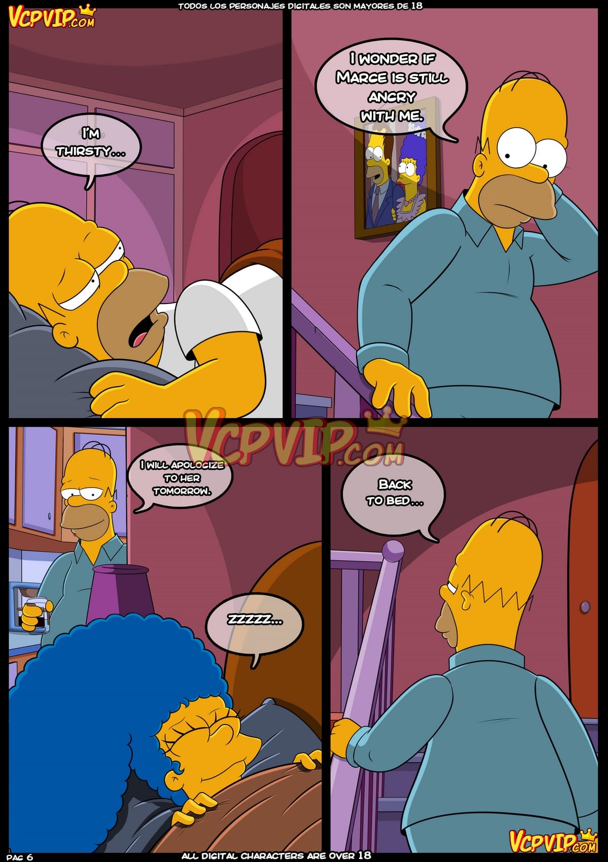 Mama (The Simpsons) [Croc] Chapter 1 - HentaiAZ.org