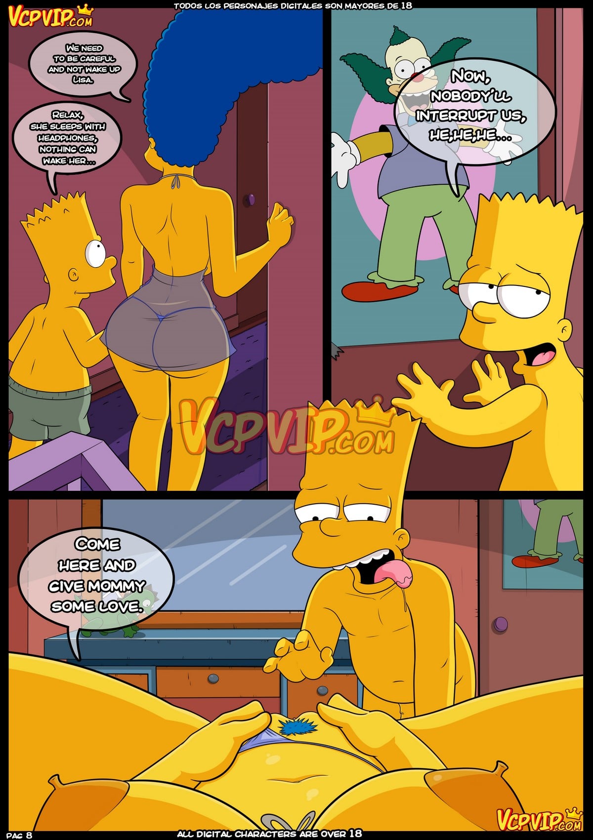 Mama (The Simpsons) [Croc] Chapter 1 - HentaiAZ.org