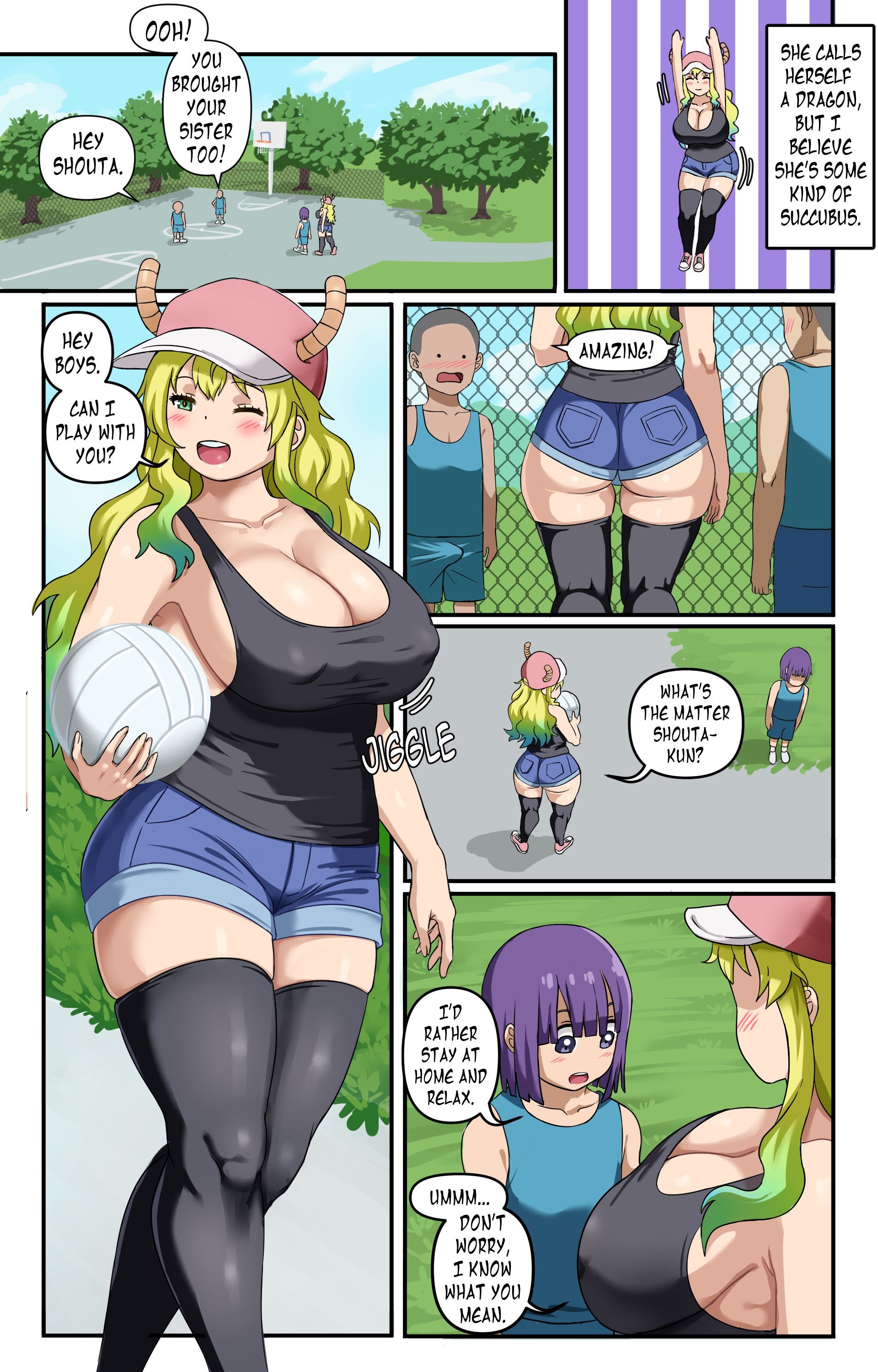 Lucoa (Miss Kobayashi’s Dragon Maid) [Pink Pawg] Chapter 1 - HentaiAZ.org