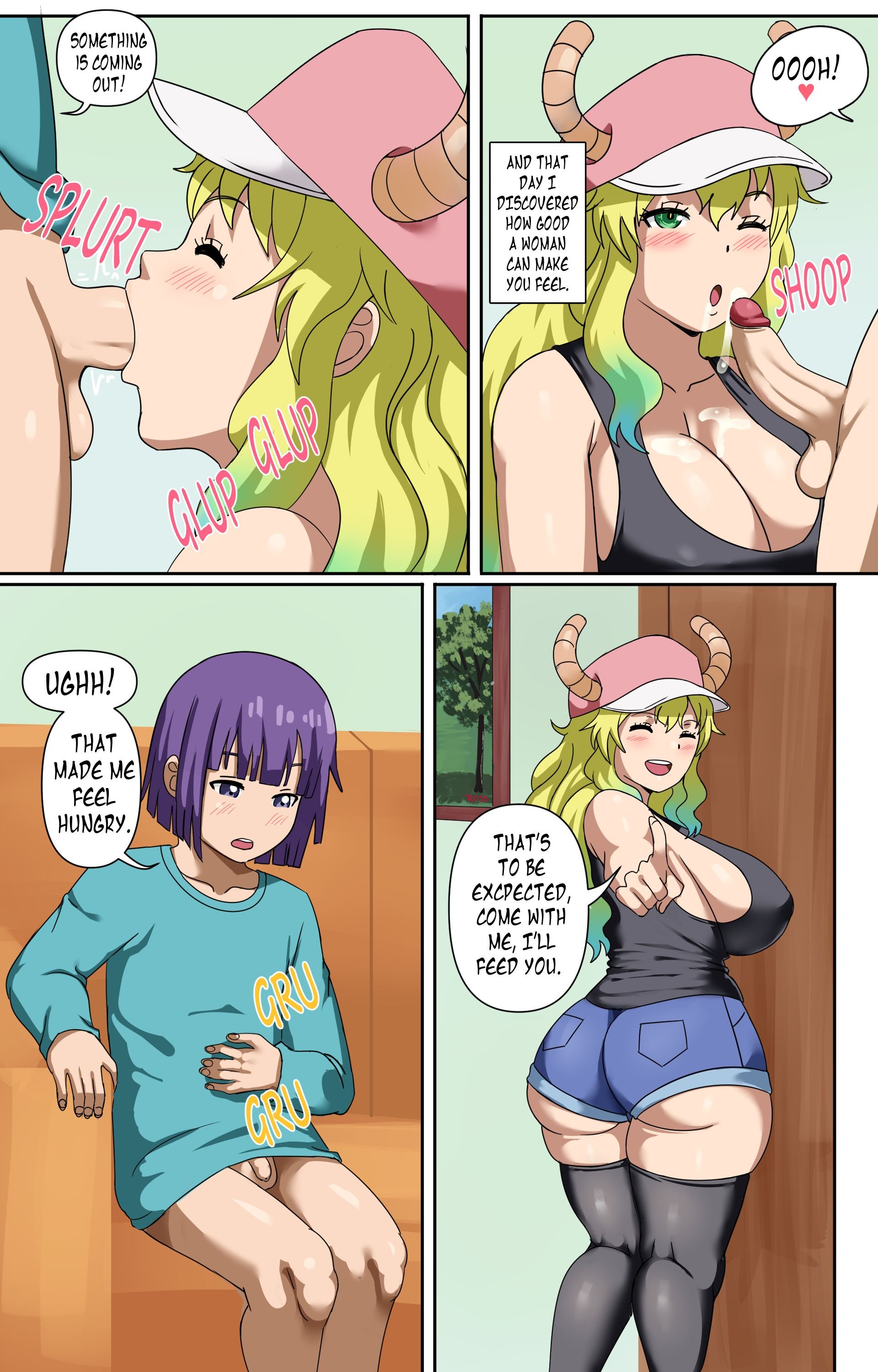 Lucoa (Miss Kobayashi’s Dragon Maid) [Pink Pawg] Chapter 1 - HentaiAZ.org