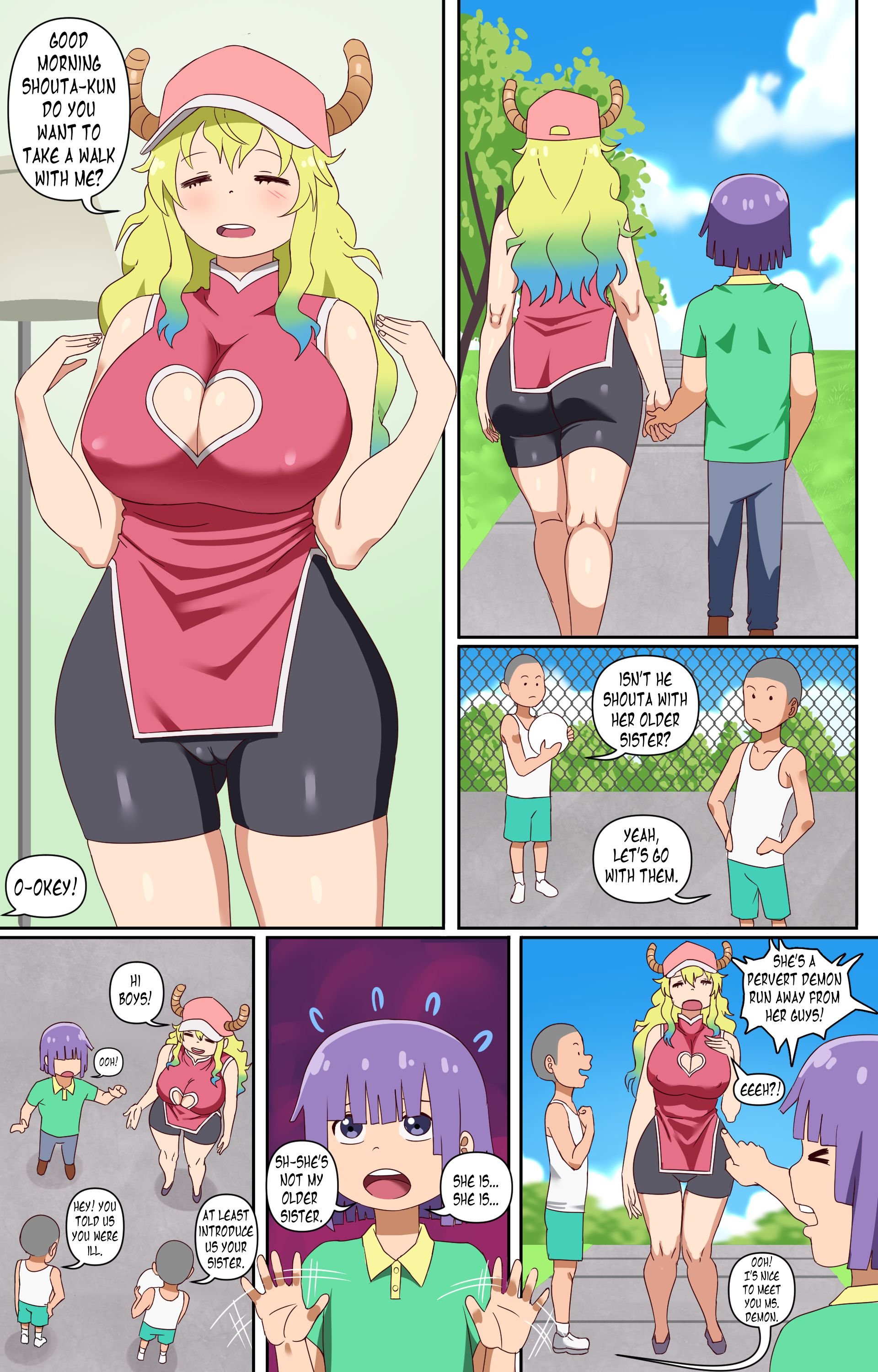 Lucoa (Miss Kobayashi’s Dragon Maid) [Pink Pawg] Chapter 1 - HentaiAZ.org