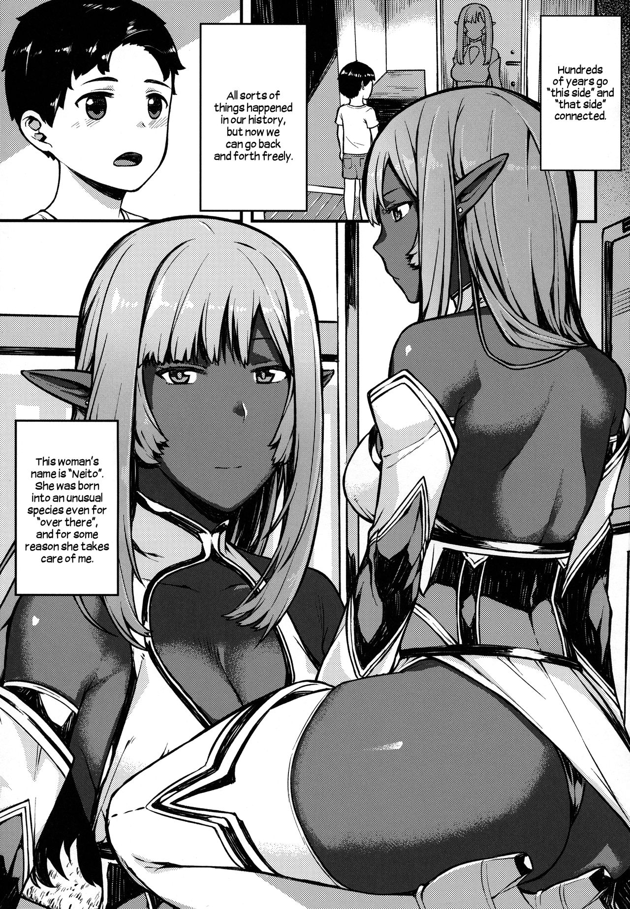 Isekai Series – Dark Elf [Highlow] Chapter 1 - HentaiAZ.org