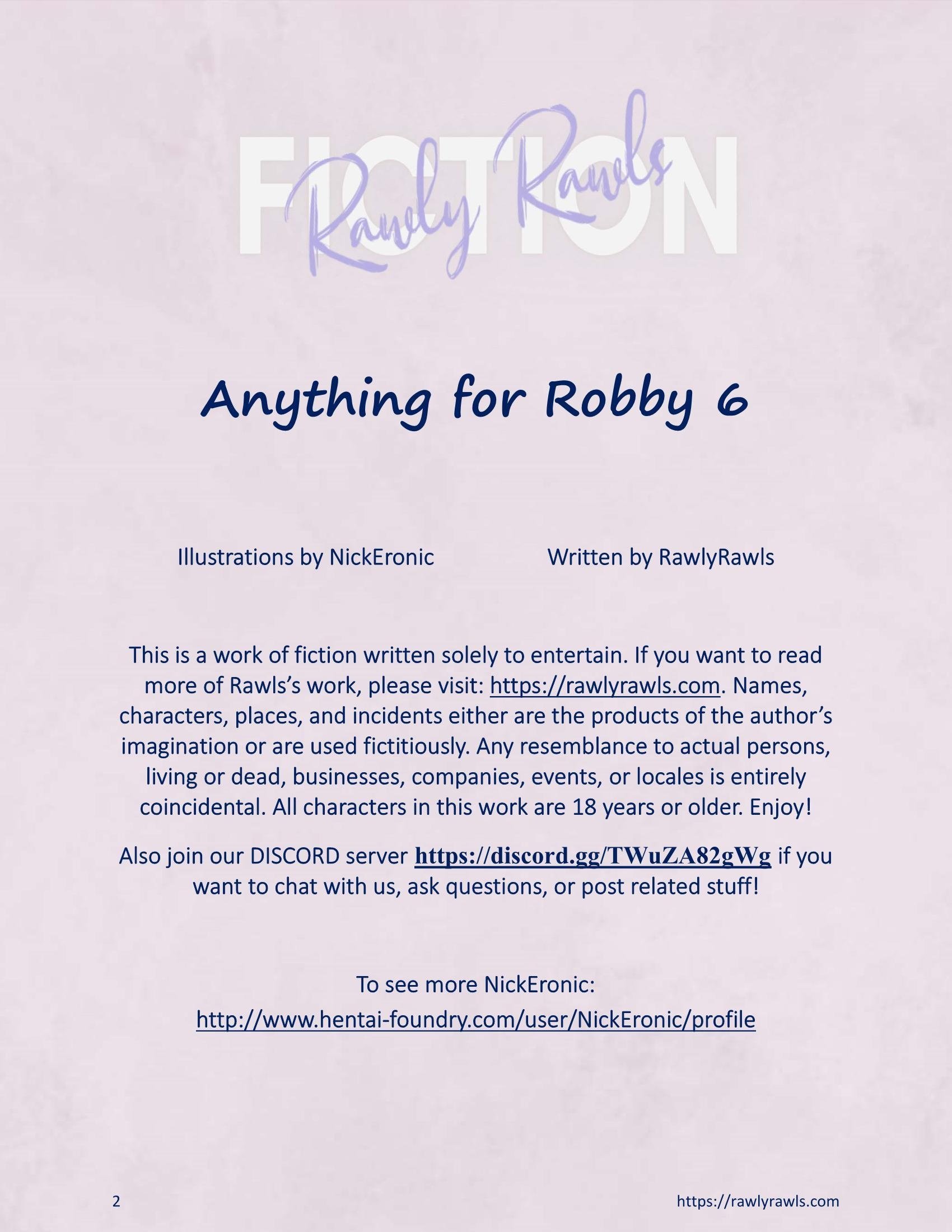 Anything For Robby [Nick Eronic , RawlyRawls] Chapter 6 - HentaiAZ.org