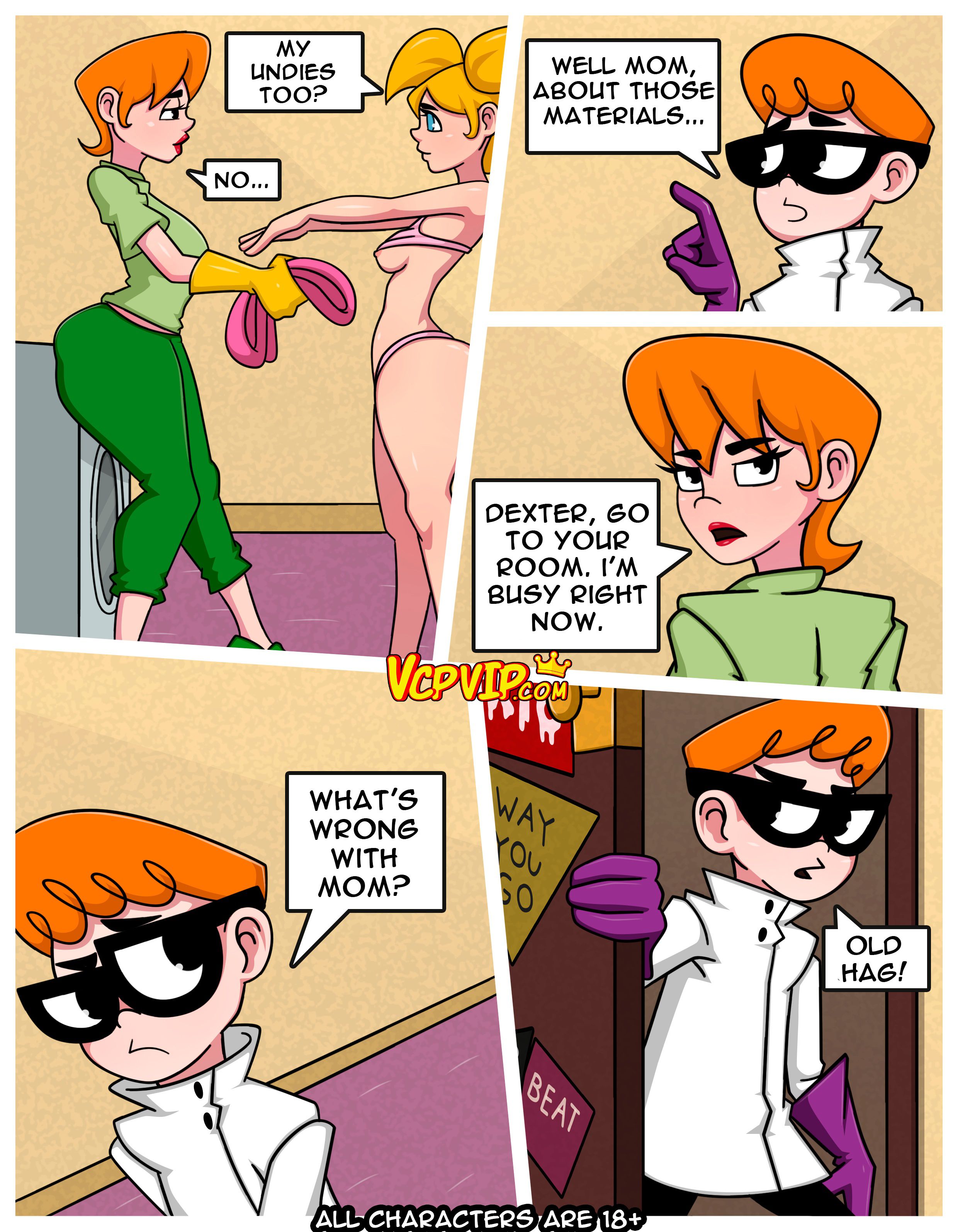 Mom Out Of Control (Dexter’s Laboratory) [Eba Comix] Chapter 1 - HentaiAZ.org