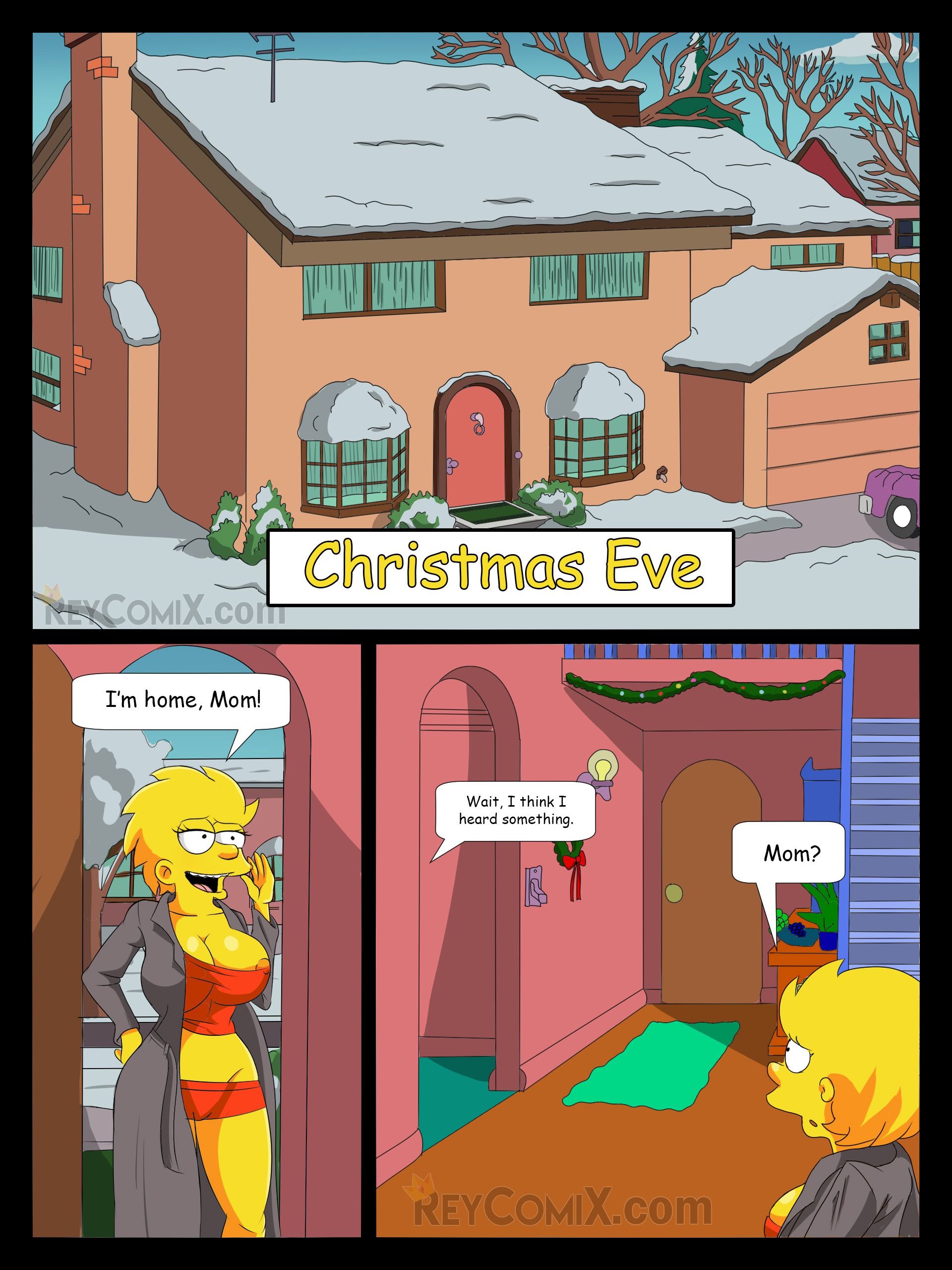 Family Christmas (The Simpsons) [ReyComix , PokuArts] Chapter 1 - HentaiAZ.org