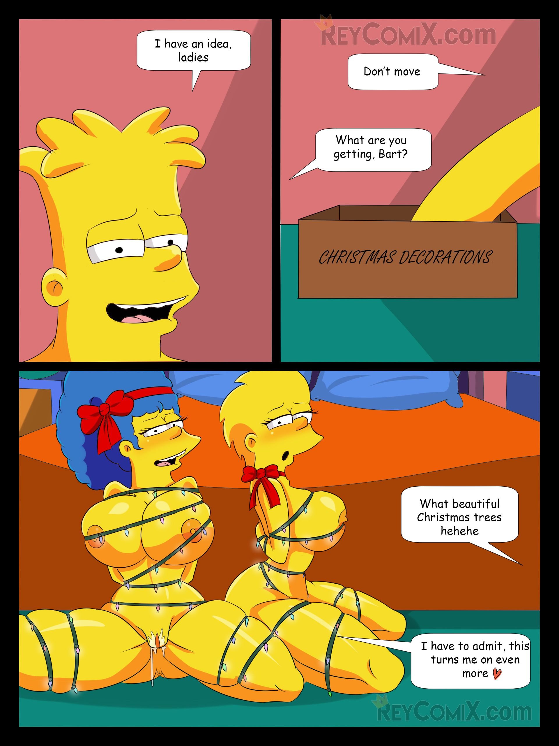 Family Christmas (The Simpsons) [ReyComix , PokuArts] Chapter 1 - HentaiAZ.org