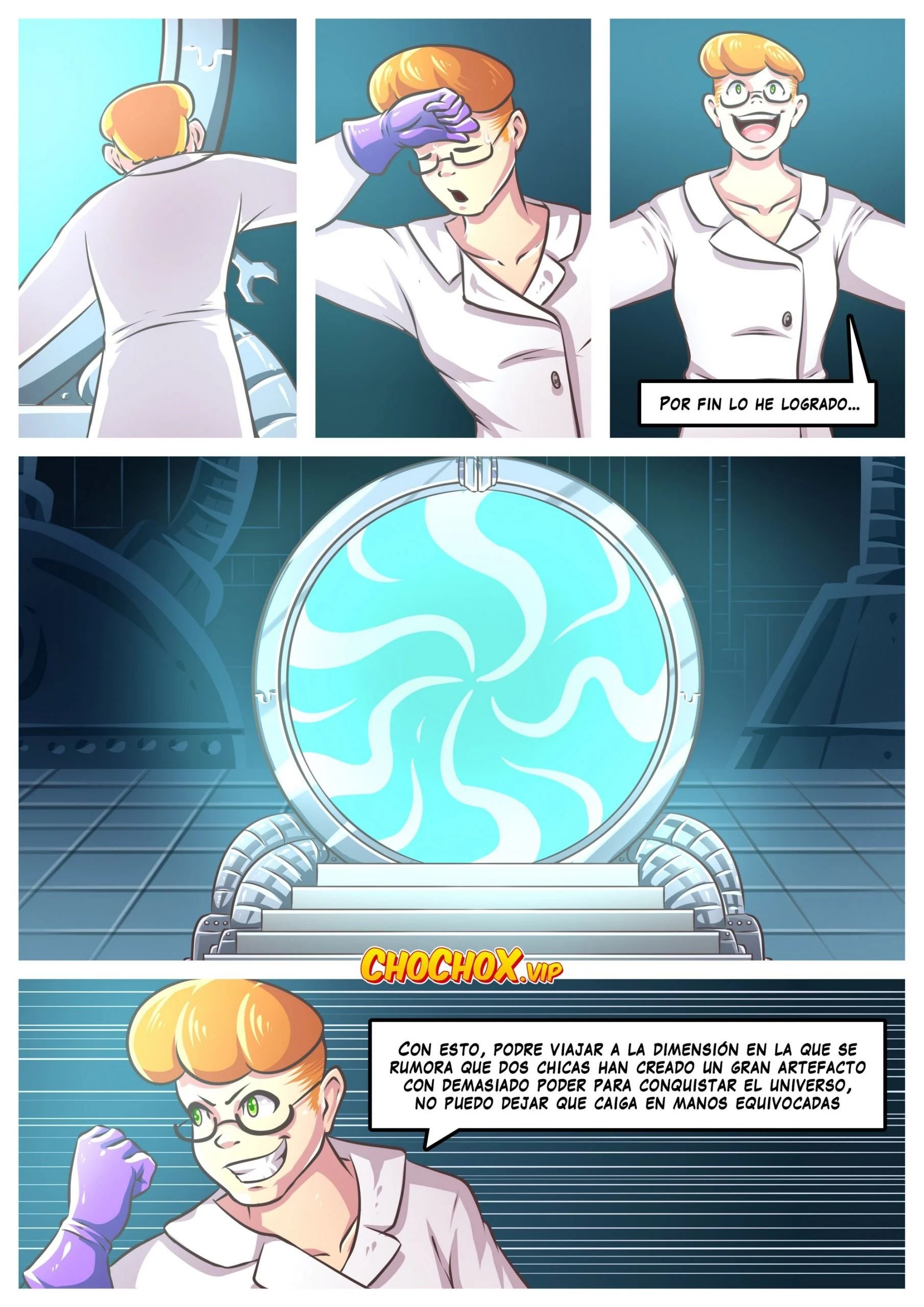 Between Dimensions (Dexter’s Laboratory) [Crock Comix] Chapter 1 - HentaiAZ.org