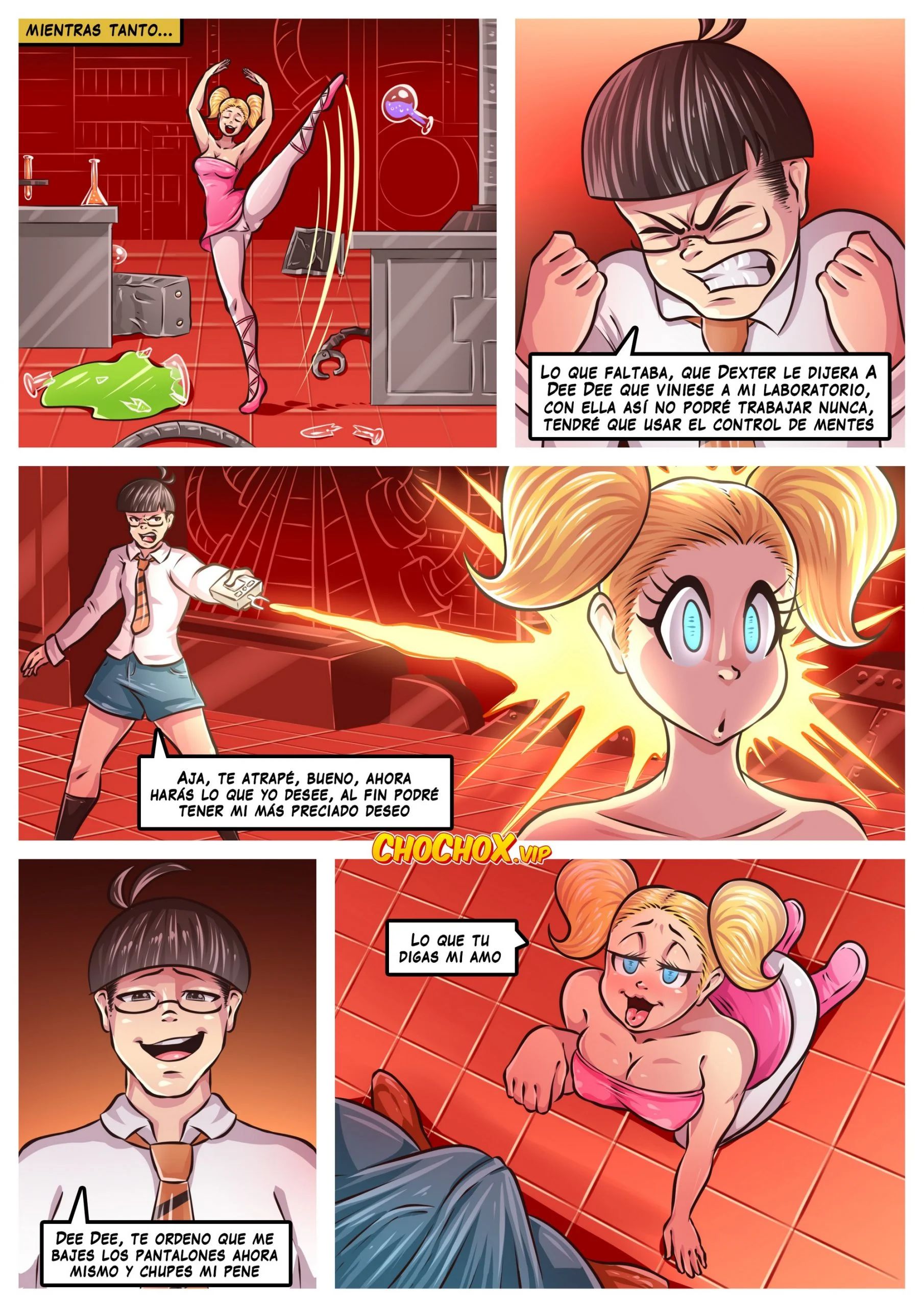 Between Dimensions (Dexter’s Laboratory) [Crock Comix] Chapter 1 - HentaiAZ.org