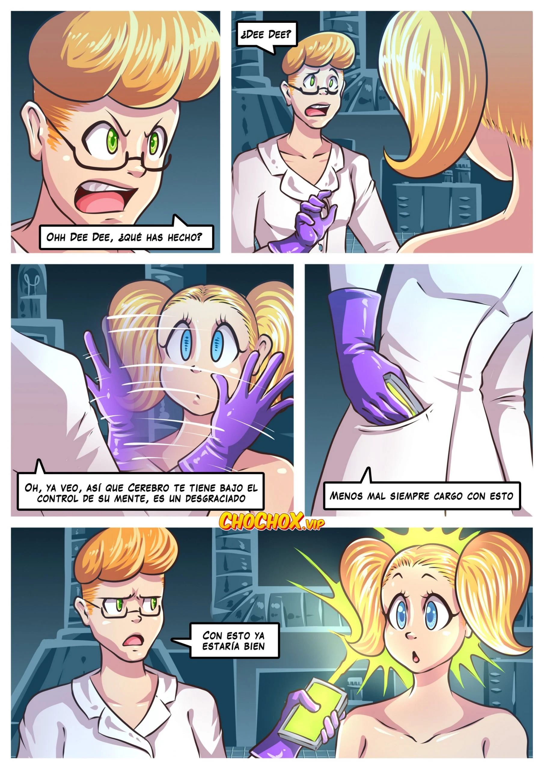 Between Dimensions (Dexter’s Laboratory) [Crock Comix] Chapter 1 - HentaiAZ.org