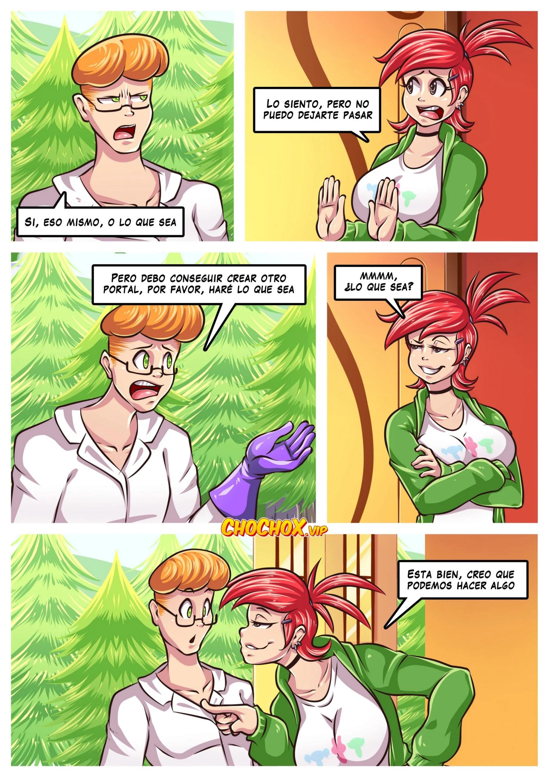 Between Dimensions (Dexter’s Laboratory) [Crock Comix] Chapter 1 - HentaiAZ.org