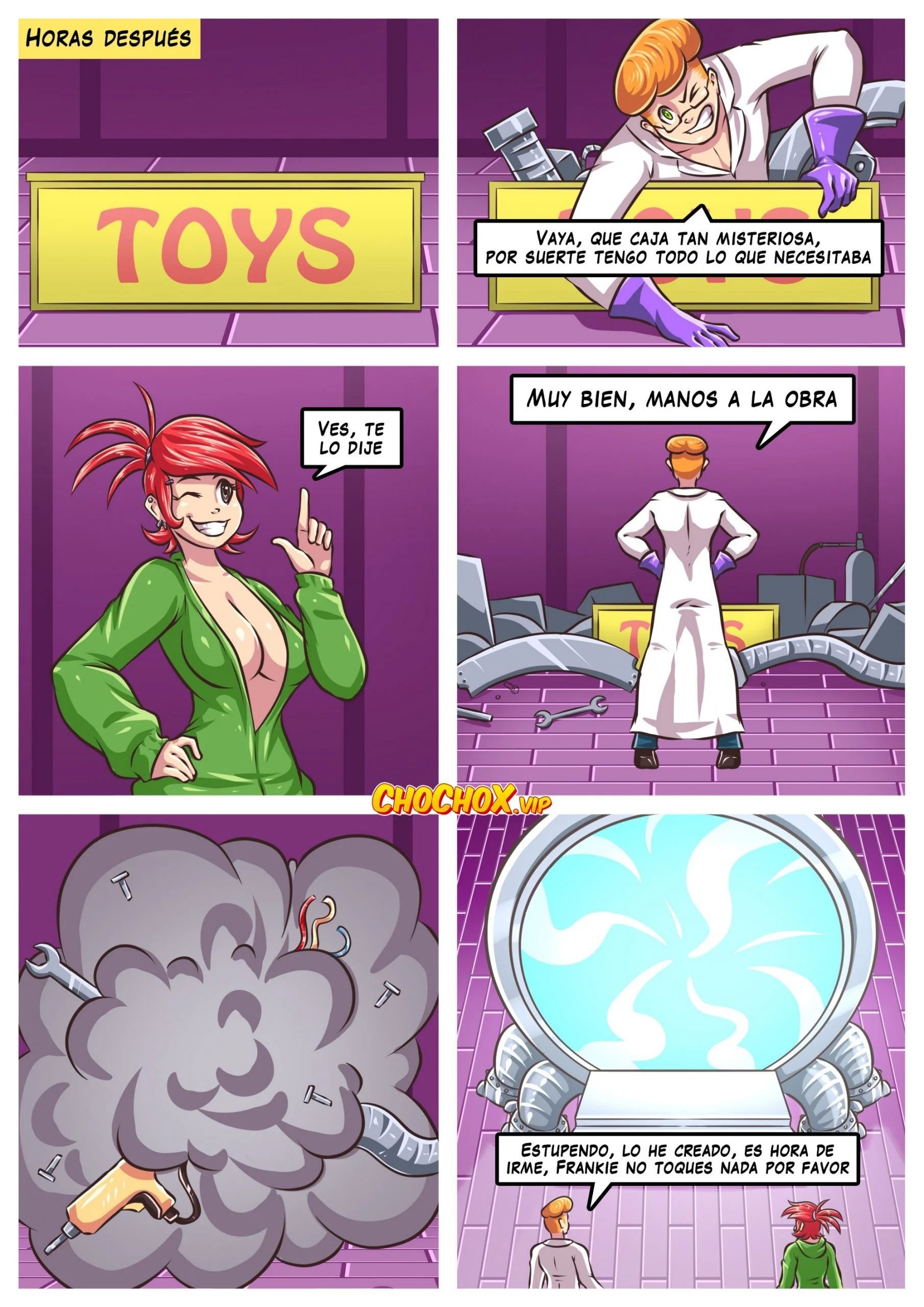 Between Dimensions (Dexter’s Laboratory) [Crock Comix] Chapter 1 - HentaiAZ.org