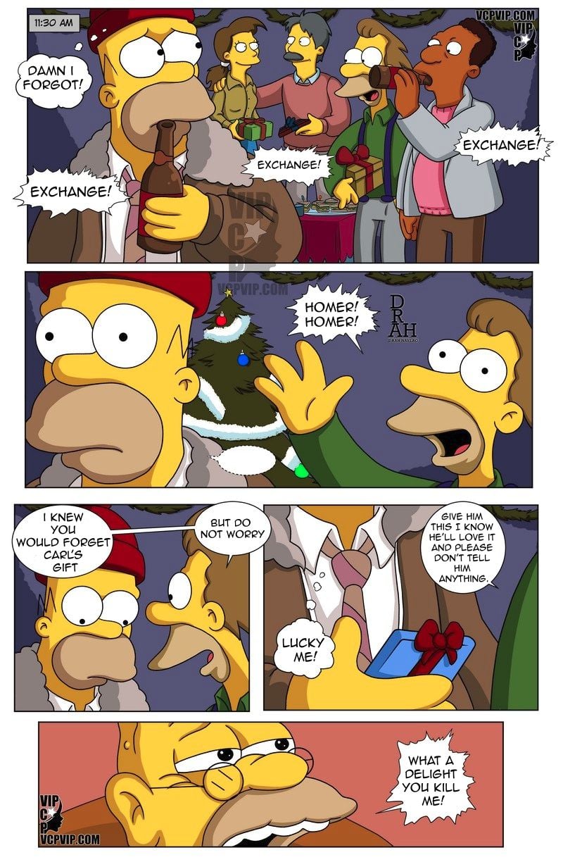 Christmas Special (The Simpsons) [Drah Navlag] Chapter 1 - HentaiAZ.org