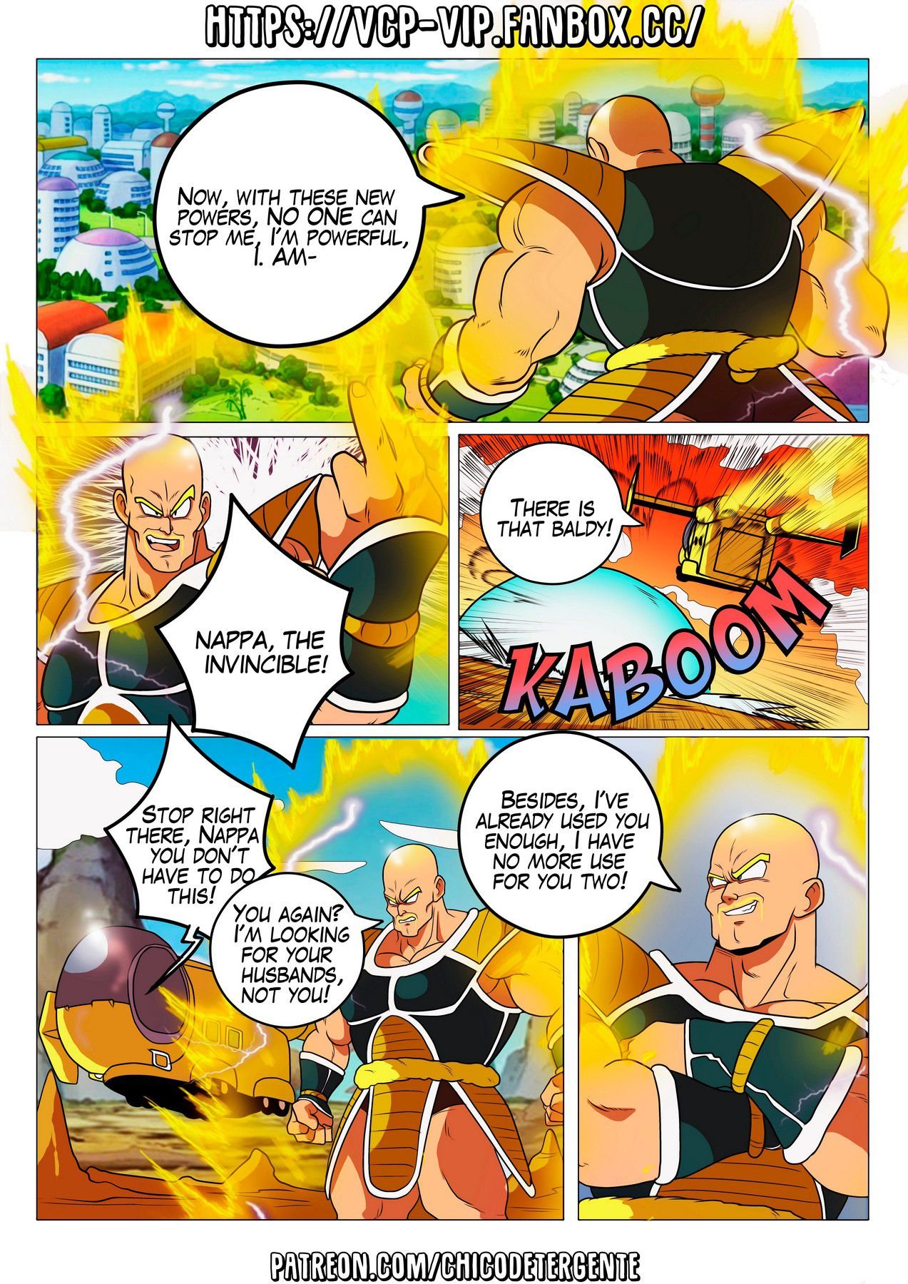 Nappa (Dragon Ball Z) [ElChicoDetergente] Chapter 1 - HentaiAZ.org