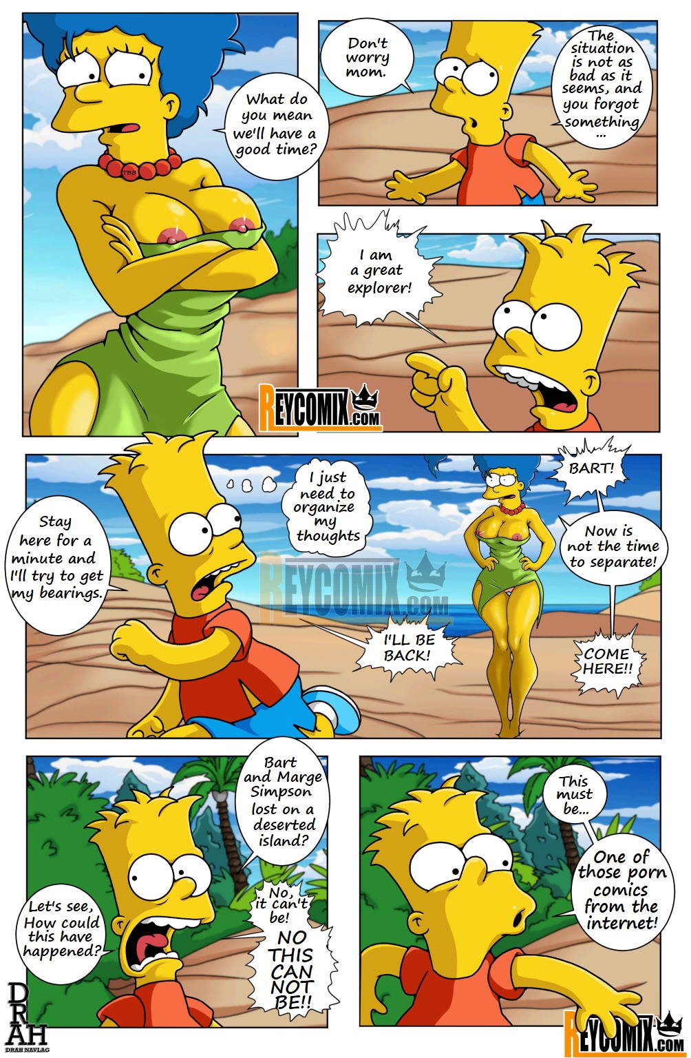 Paradise (The Simpsons) [Drah Navlag] Chapter 1 - HentaiAZ.org