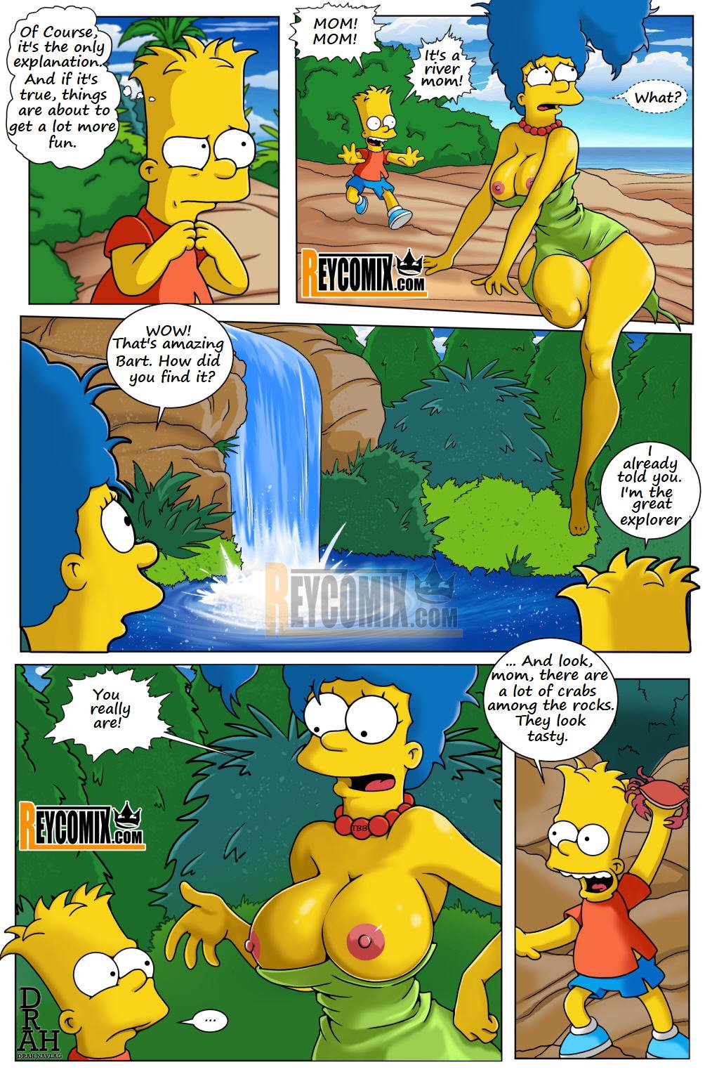 Paradise (The Simpsons) [Drah Navlag] Chapter 1 - HentaiAZ.org