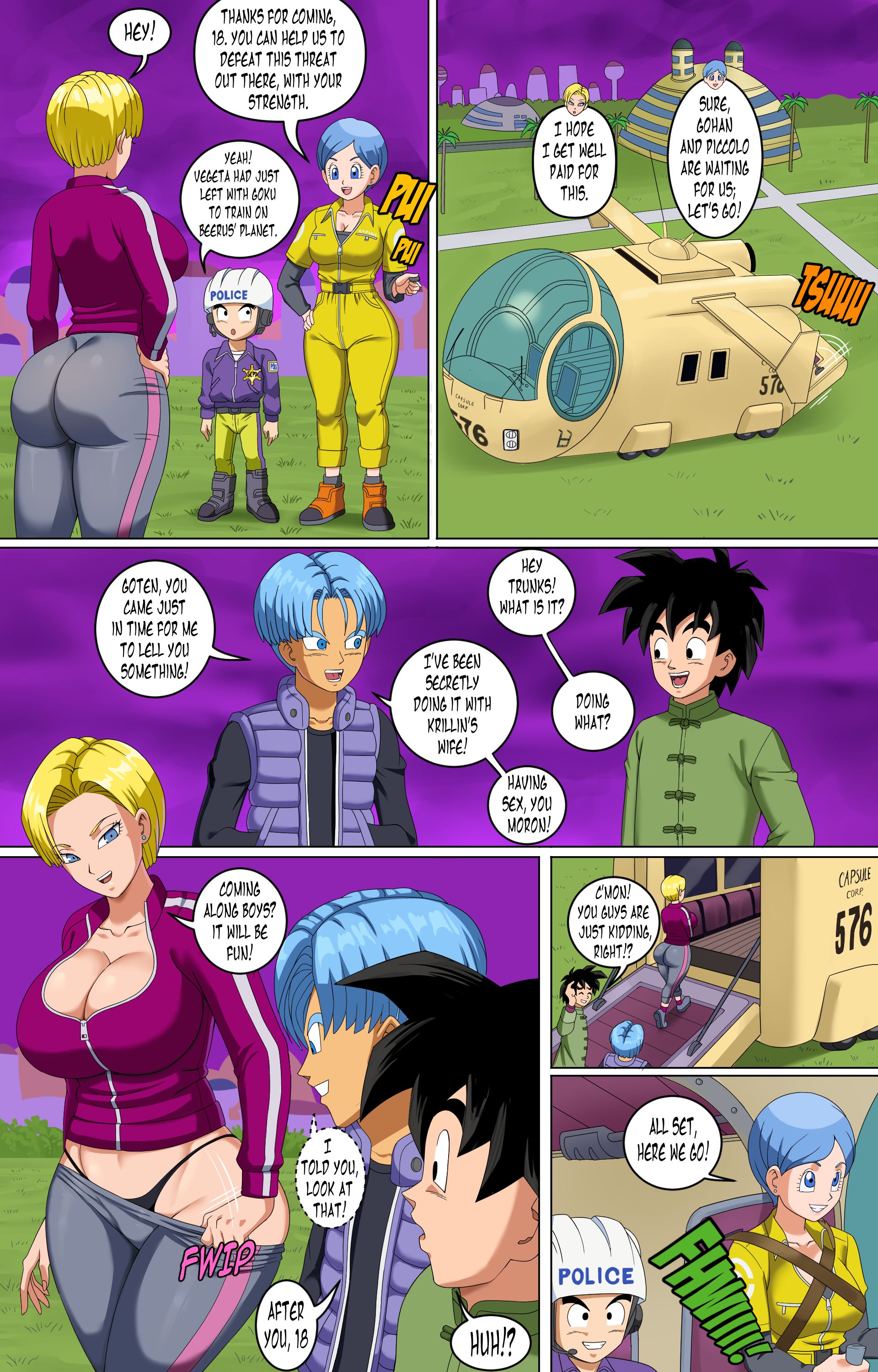 Supa Hero For Sale! (Dragon Ball Super) [Pink Pawg] Chapter 1 - HentaiAZ.org