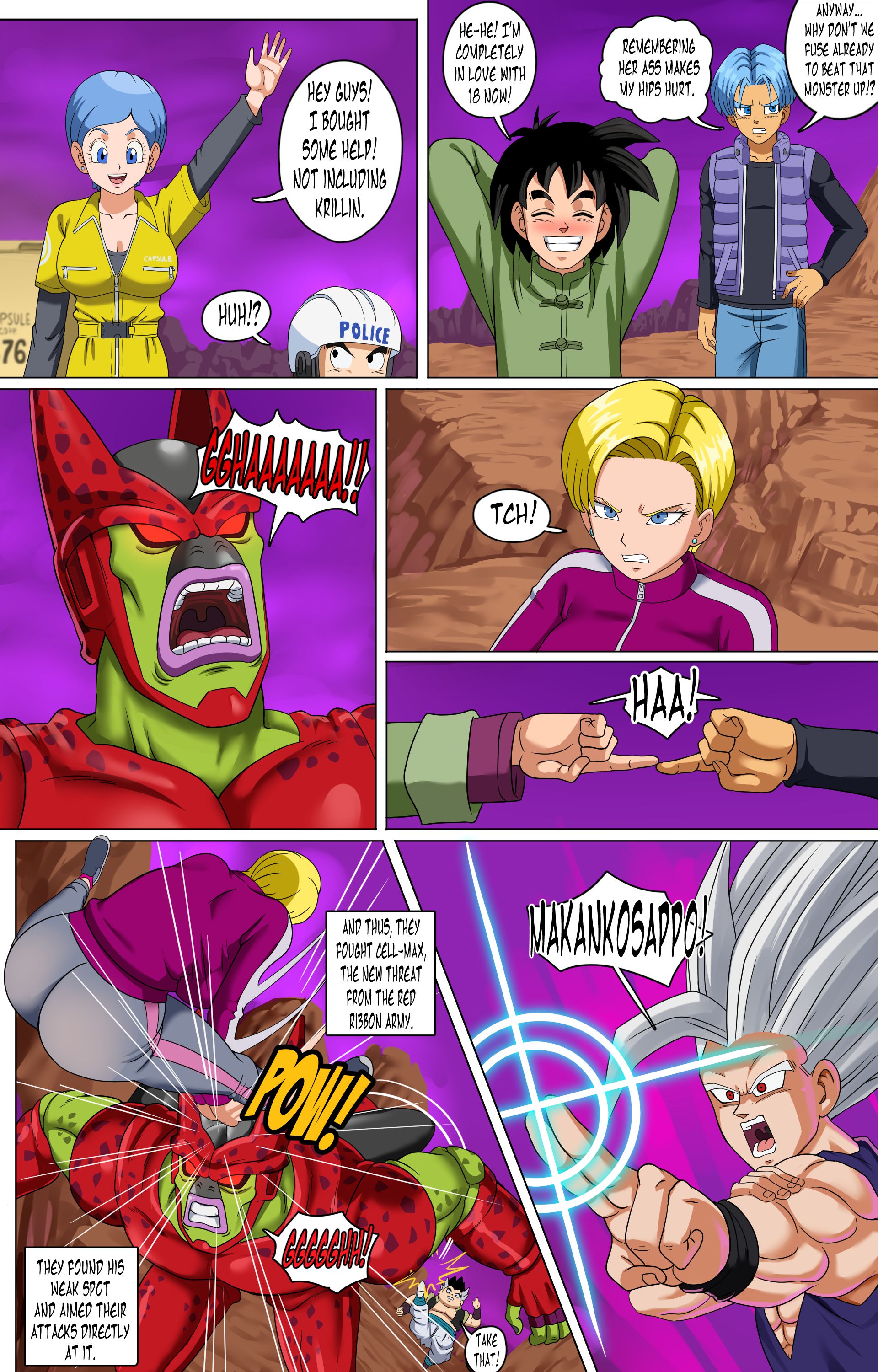 Supa Hero For Sale! (Dragon Ball Super) [Pink Pawg] Chapter 1 - HentaiAZ.org