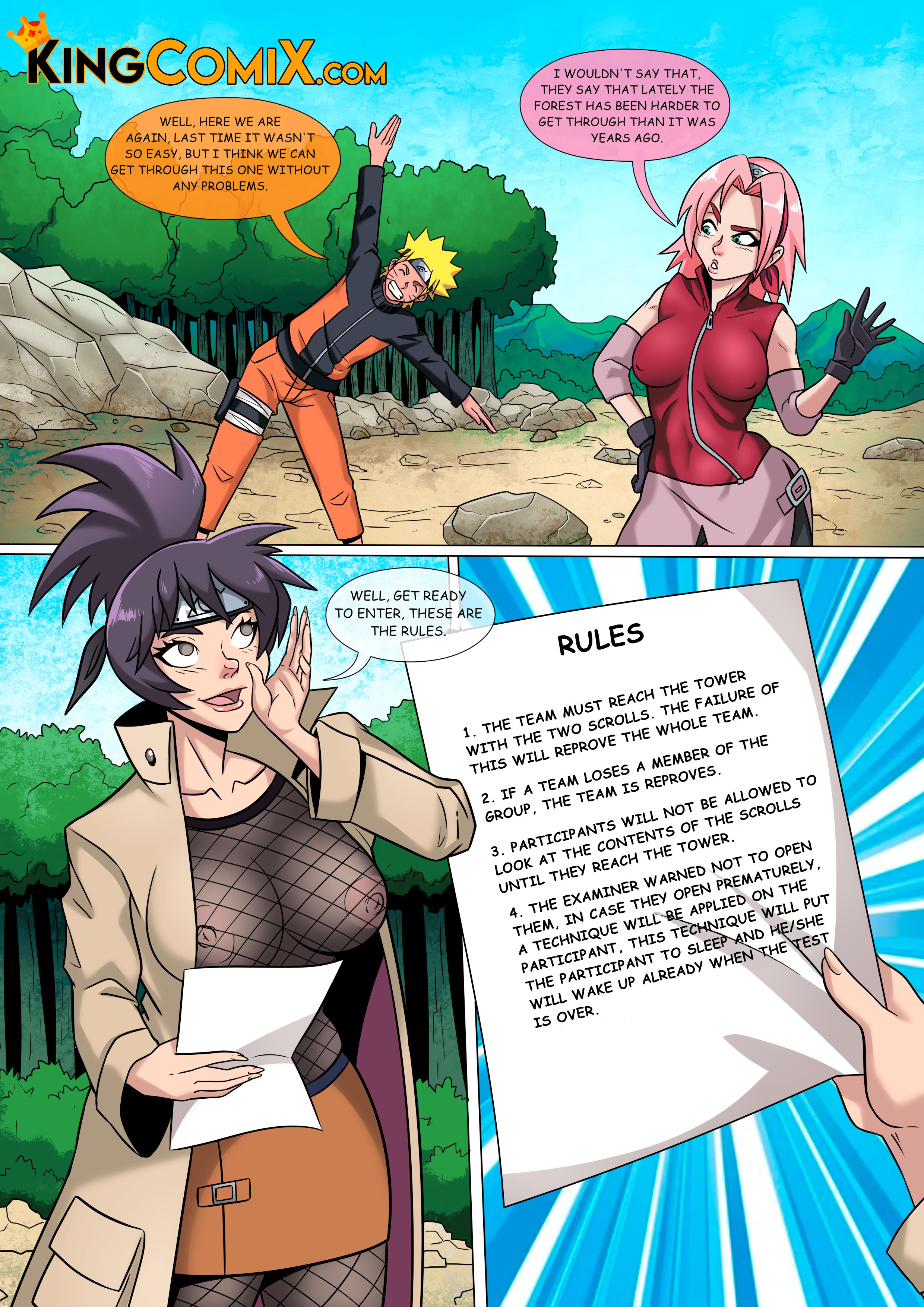 Orochimaru’s Secret Jutsu (Naruto) [KingComiX , Crock Comix] Chapter 1 - HentaiAZ.org