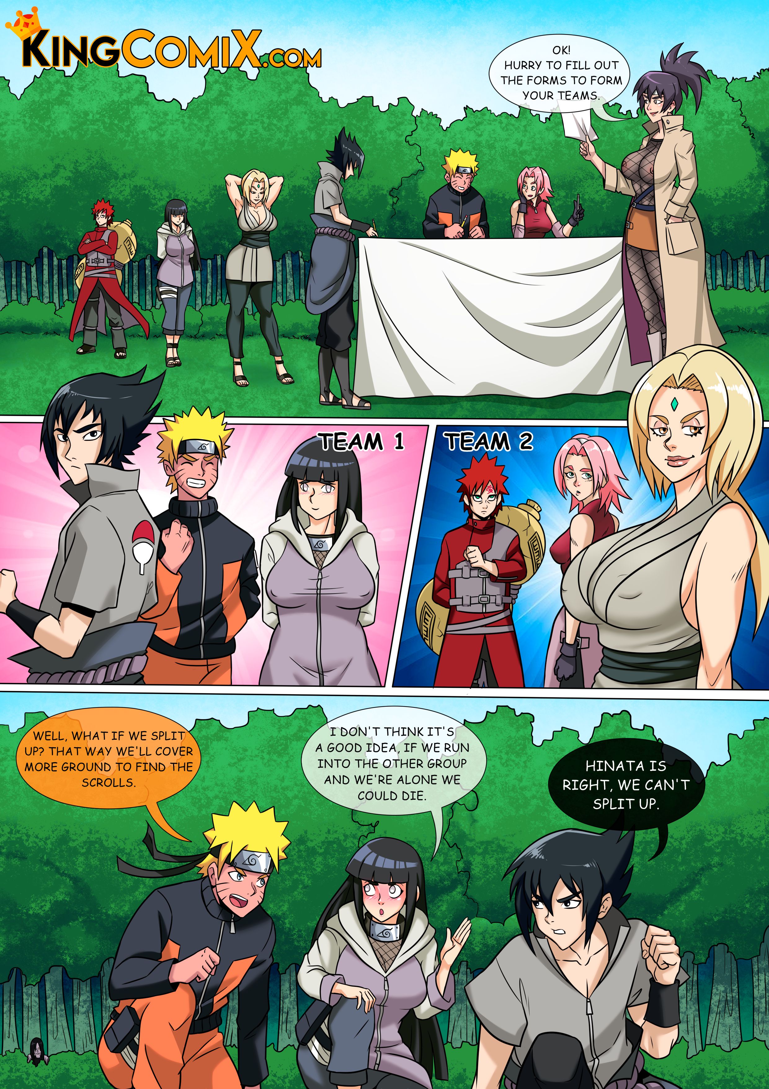 Orochimaru’s Secret Jutsu (Naruto) [KingComiX , Crock Comix] Chapter 1 - HentaiAZ.org