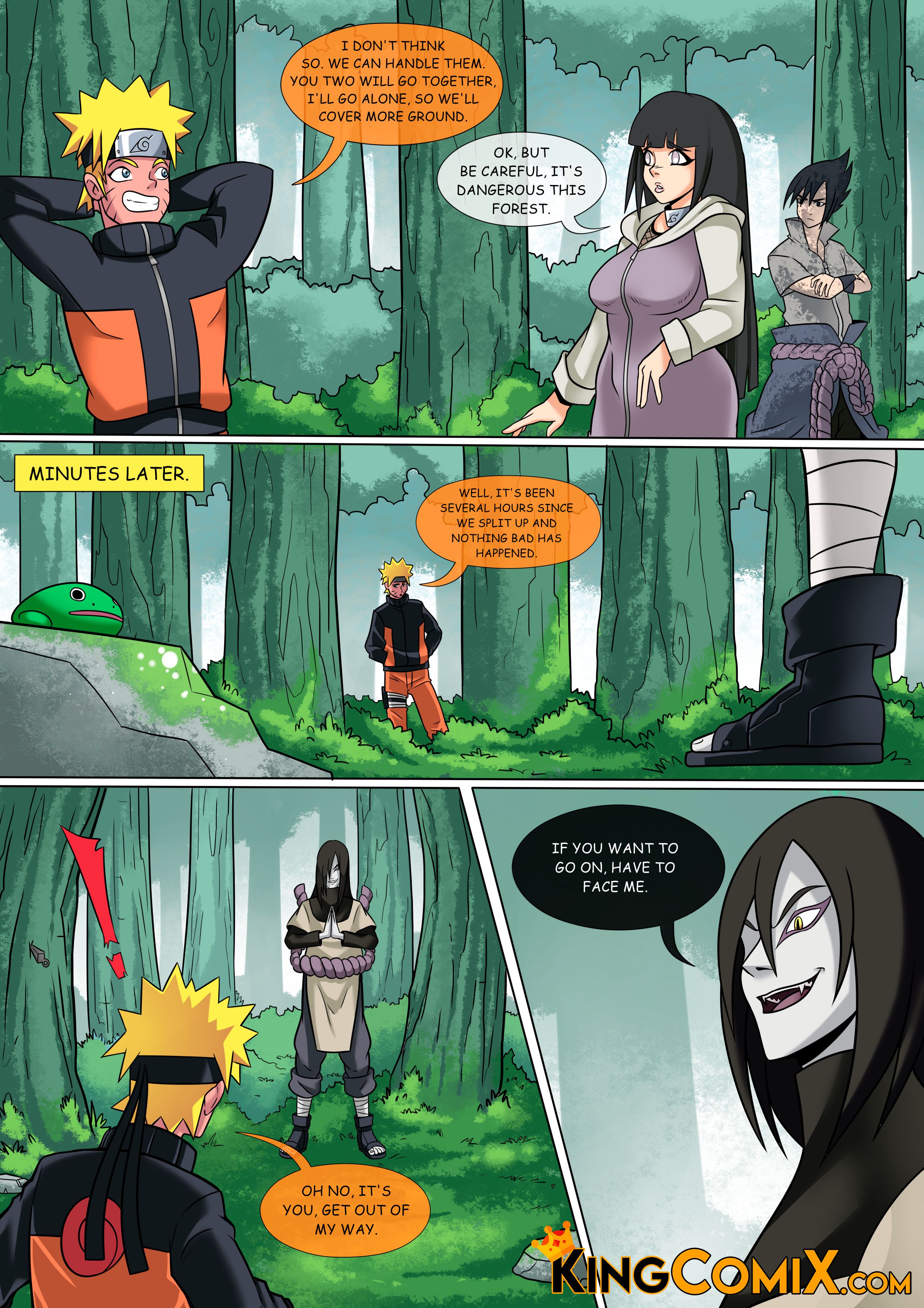 Orochimaru’s Secret Jutsu (Naruto) [KingComiX , Crock Comix] Chapter 1 - HentaiAZ.org