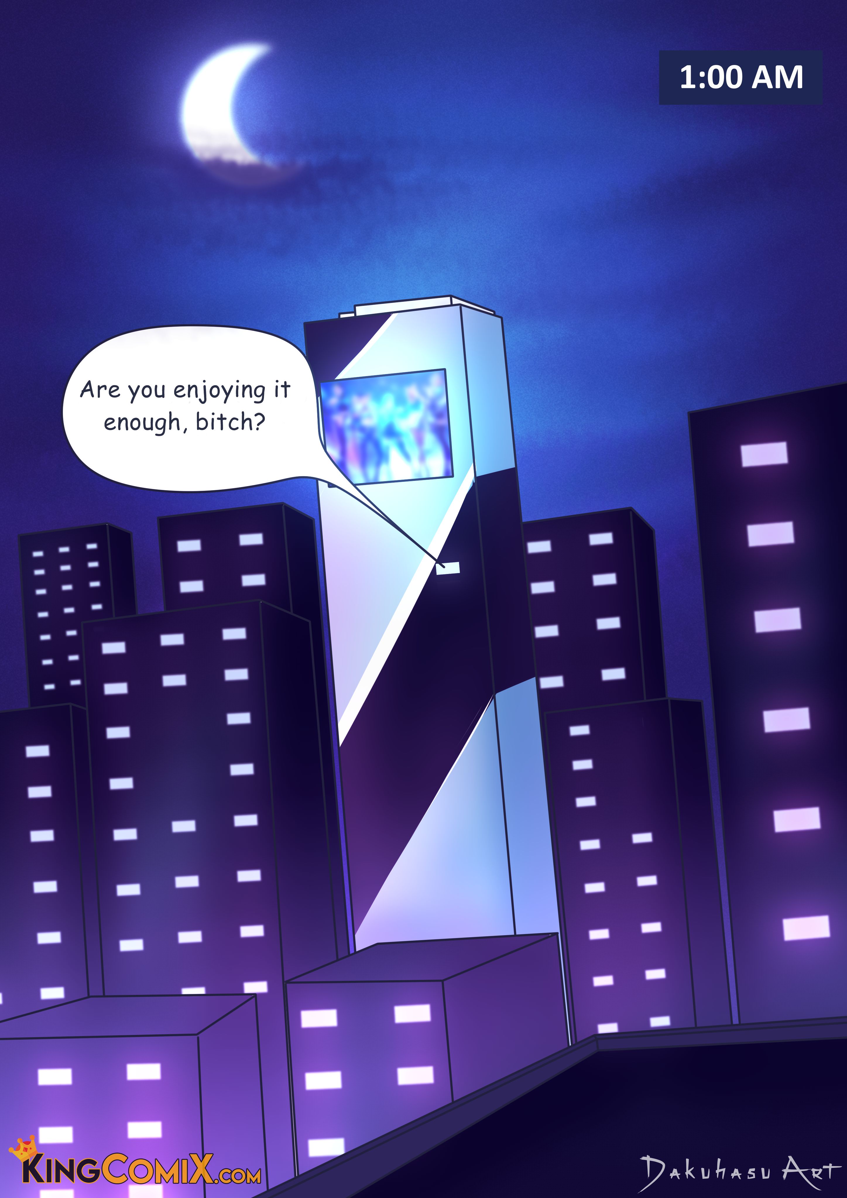 Night With KDA [KingComiX] Chapter 1 - HentaiAZ.org