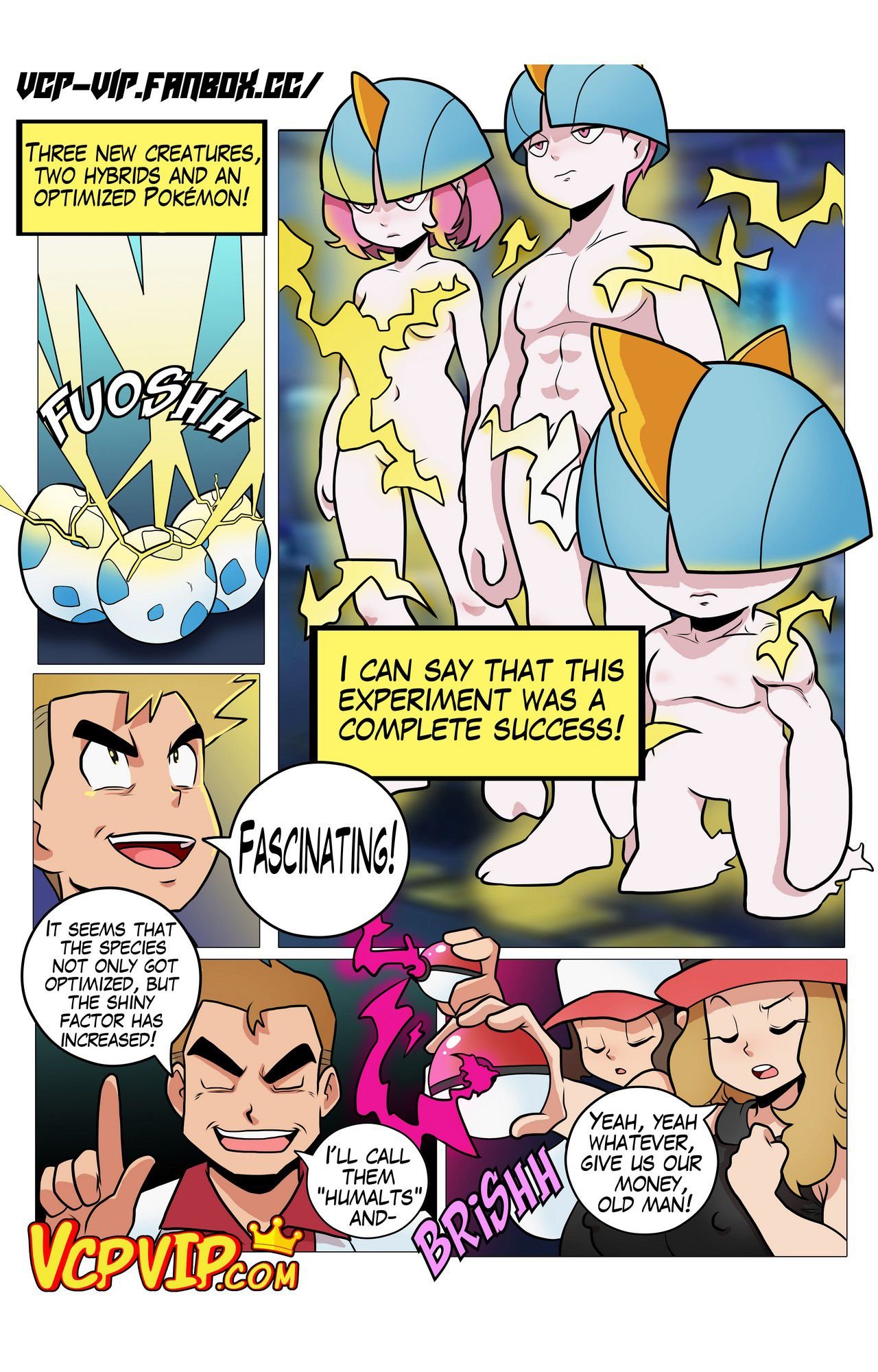 PokeFuck (Pokemon) [Gansoman] Chapter 1 - HentaiAZ.org