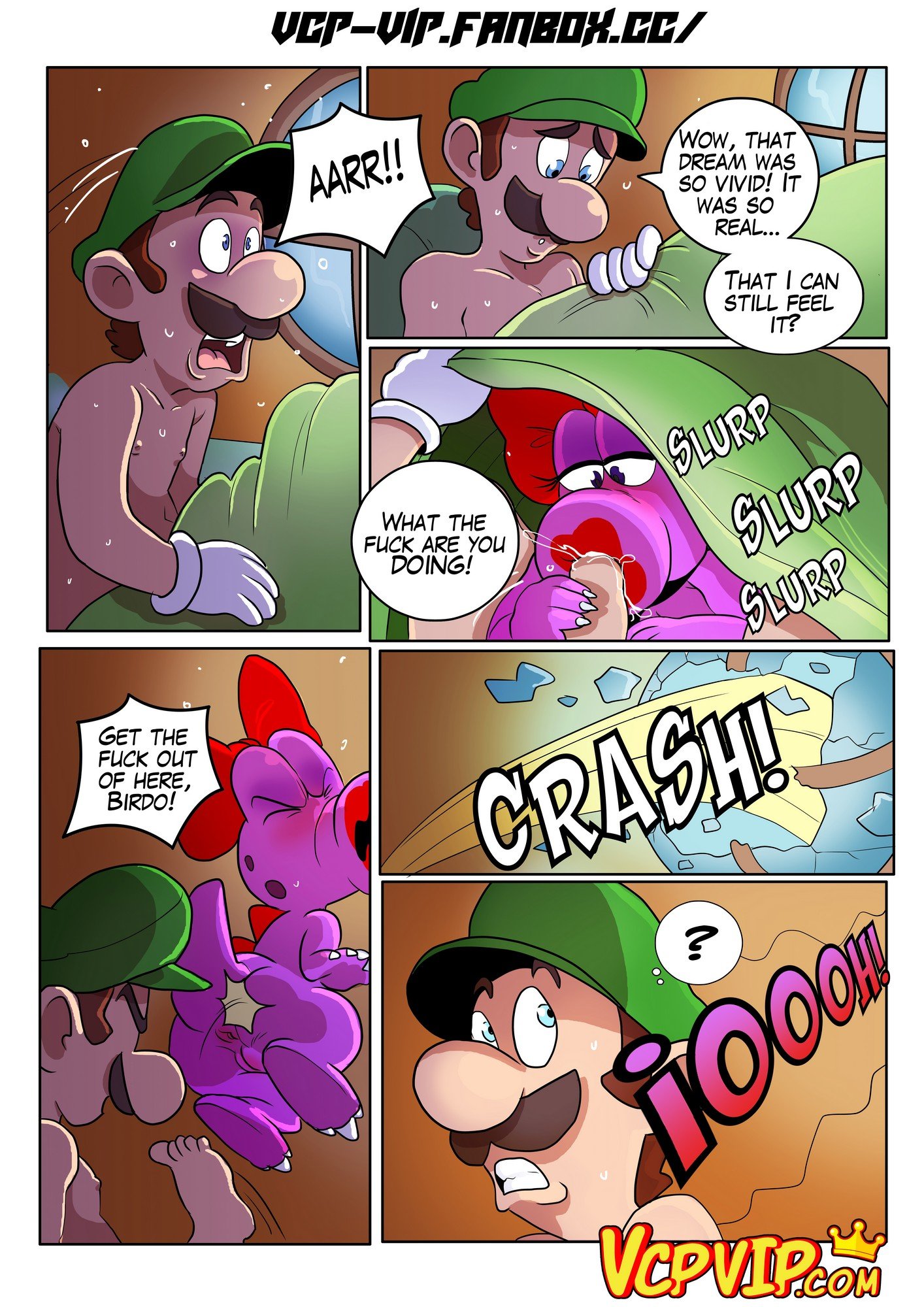 Fucker Mario Bro (Mario Series) [Gansoman] Chapter 1 - HentaiAZ.org