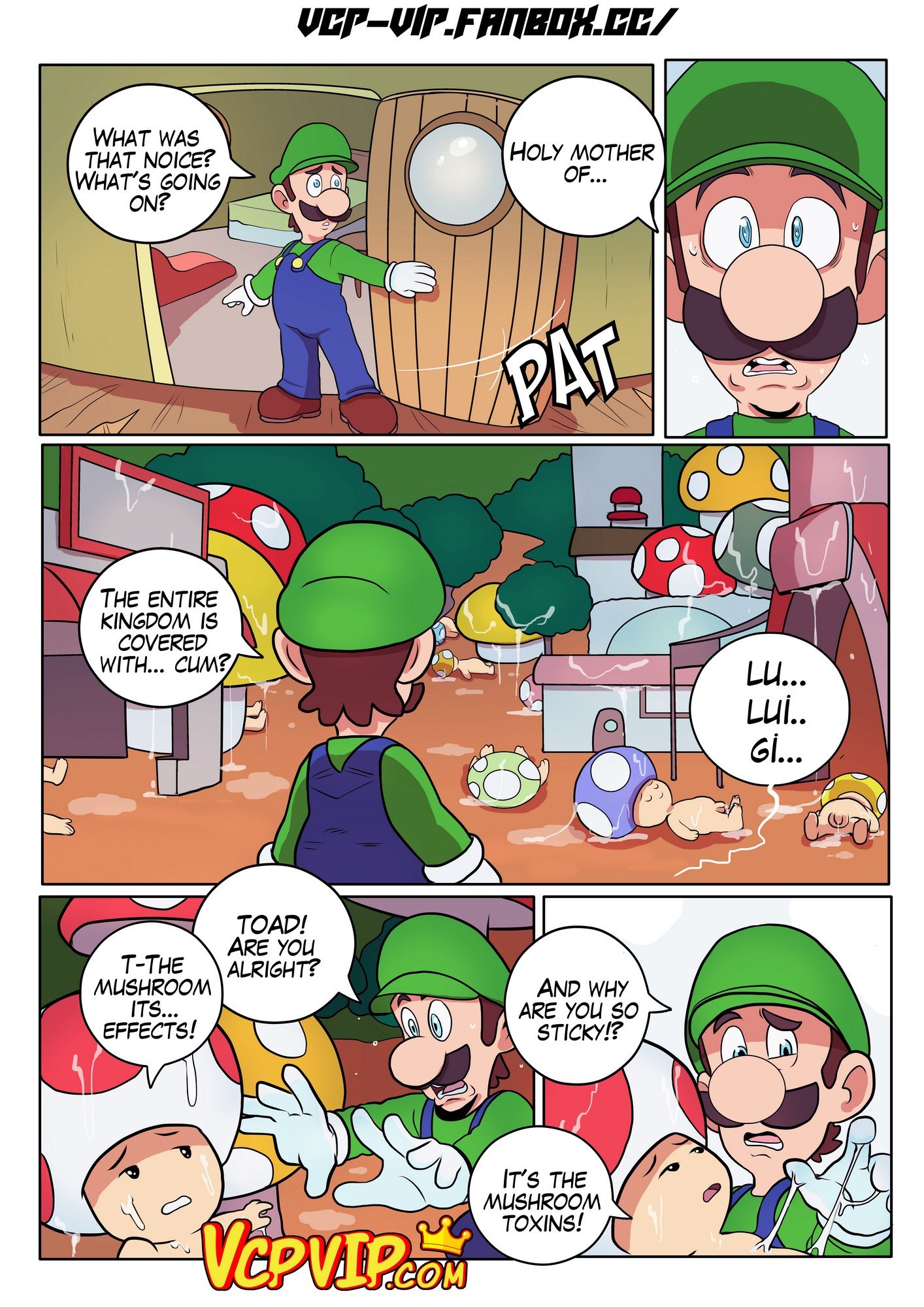 Fucker Mario Bro (Mario Series) [Gansoman] Chapter 1 - HentaiAZ.org