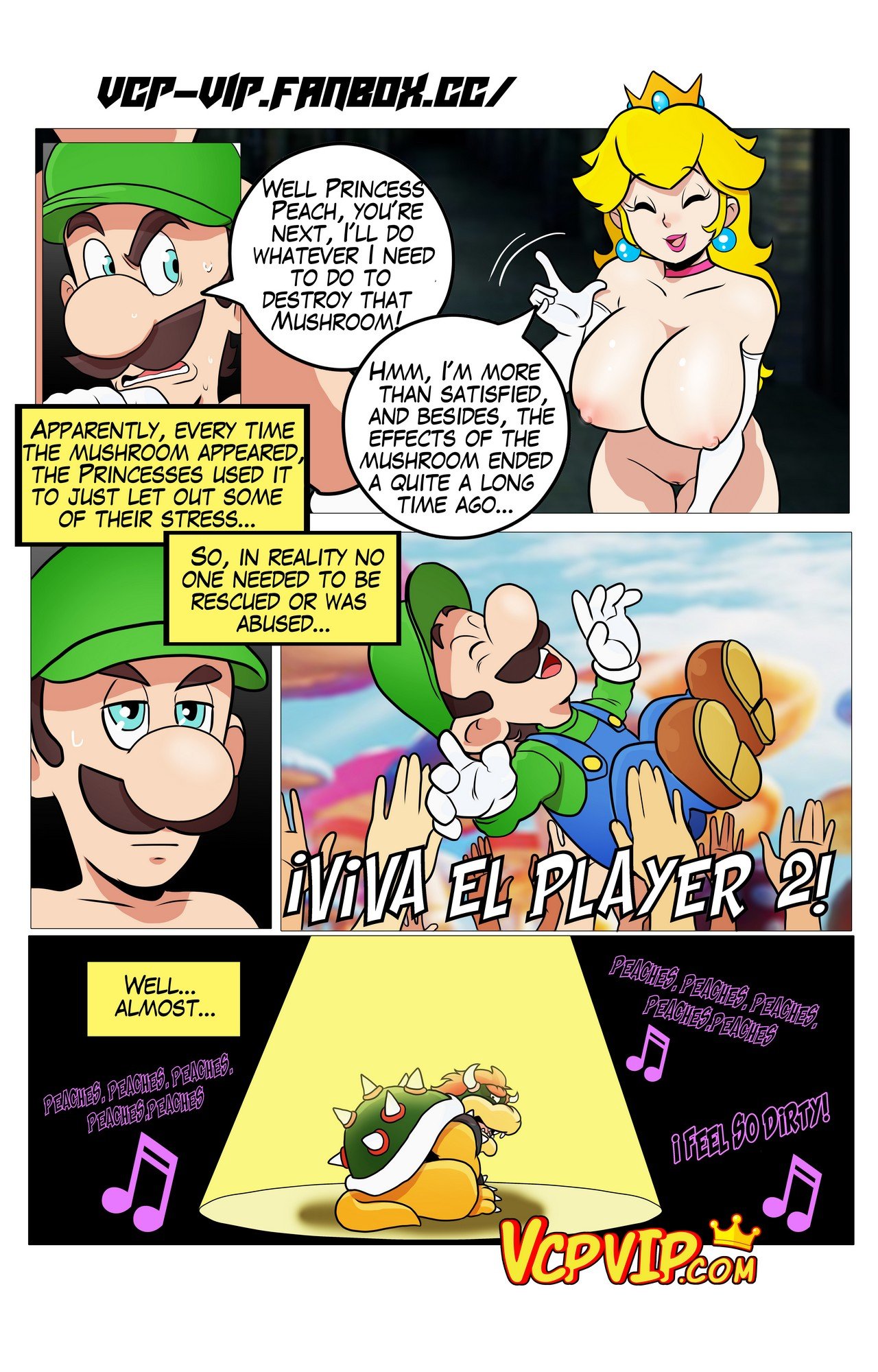 Fucker Mario Bro (Mario Series) [Gansoman] Chapter 1 - HentaiAZ.org