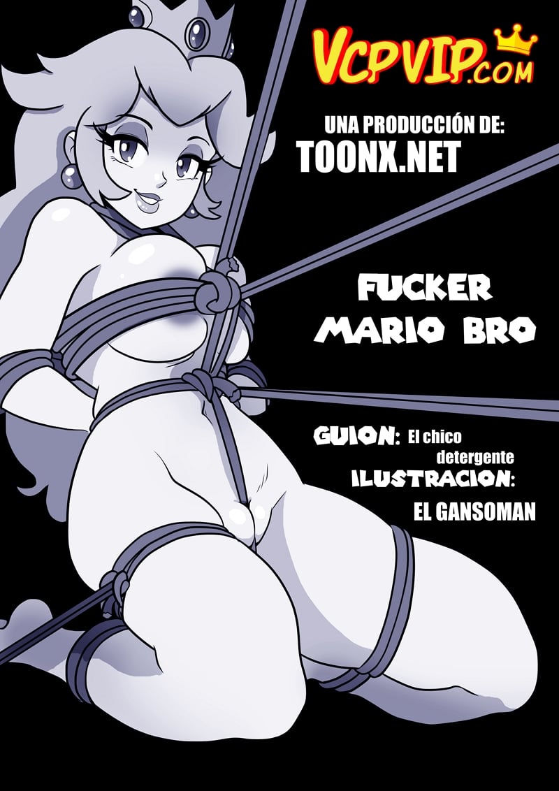 Fucker Mario Bro (Mario Series) [Gansoman] Chapter 1 - HentaiAZ.org