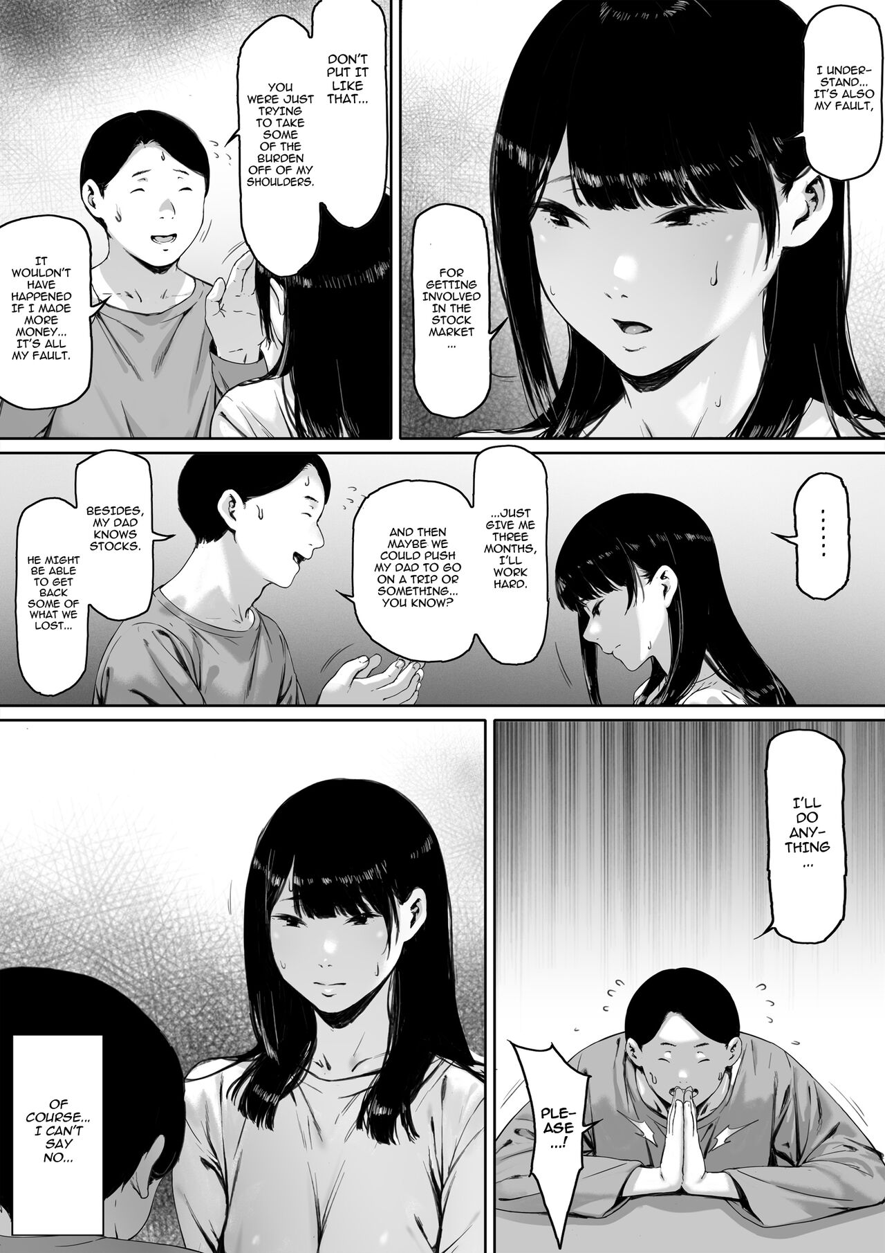 Now Living with my father-in-law, I was supposed to have a happy newlywed life [Morita Shiki] Chapter 1 - HentaiAZ.org