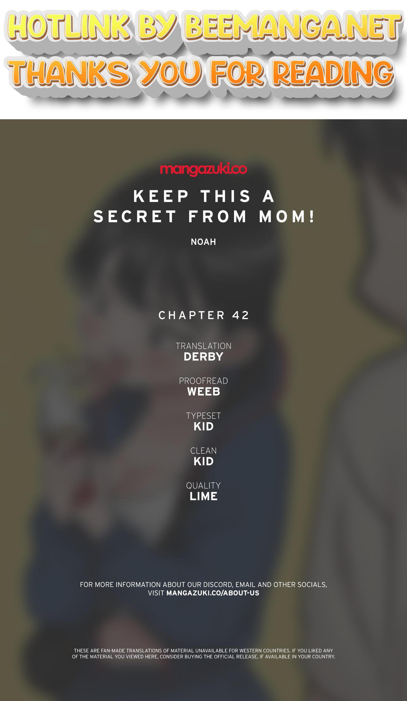 Keep This A Secret From Mom Chapter 42 - HentaiAZ.org