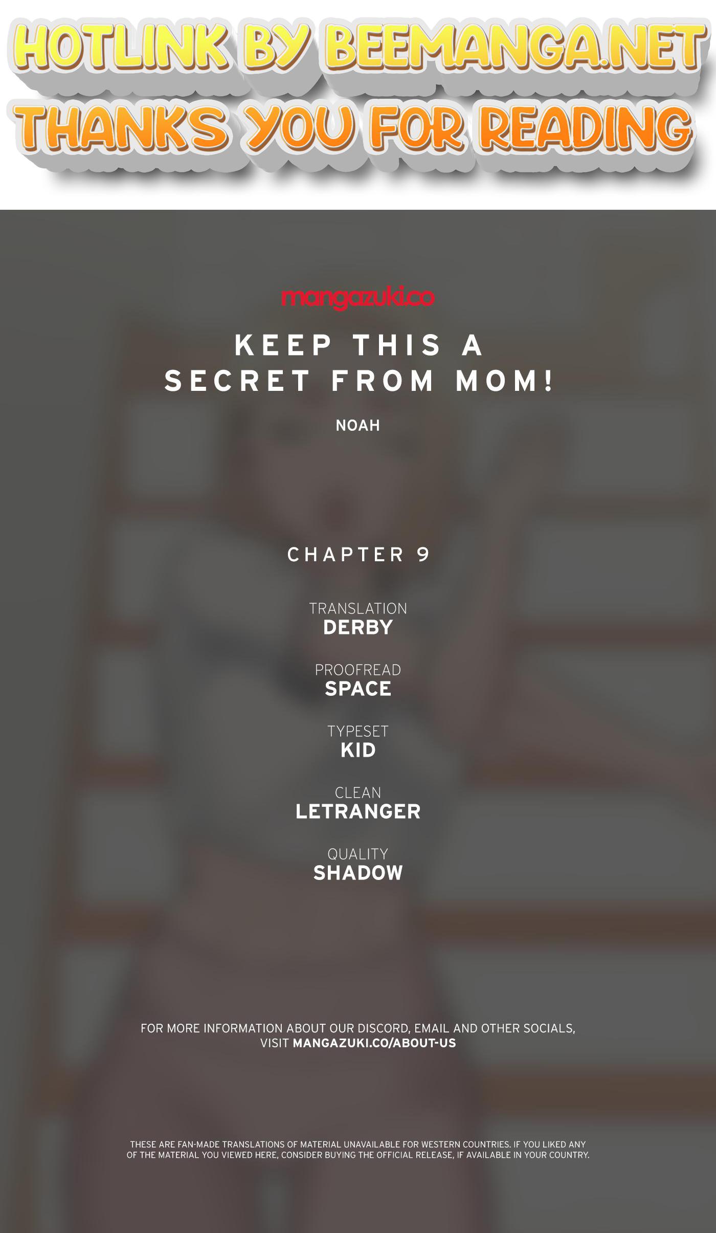 Keep This A Secret From Mom Chapter 9 - HentaiAZ.org