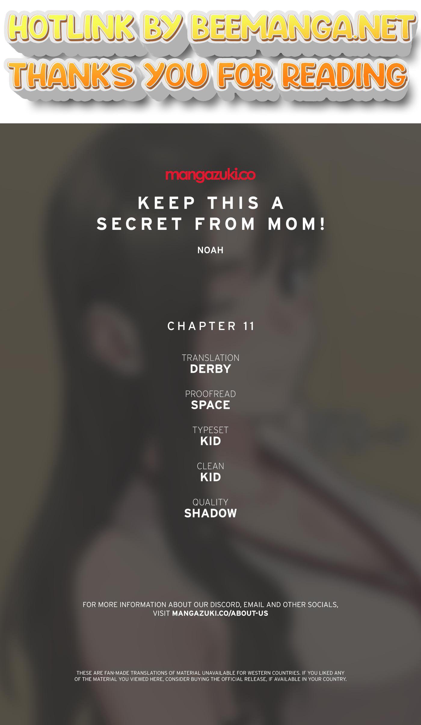 Keep This A Secret From Mom Chapter 11 - HentaiAZ.org