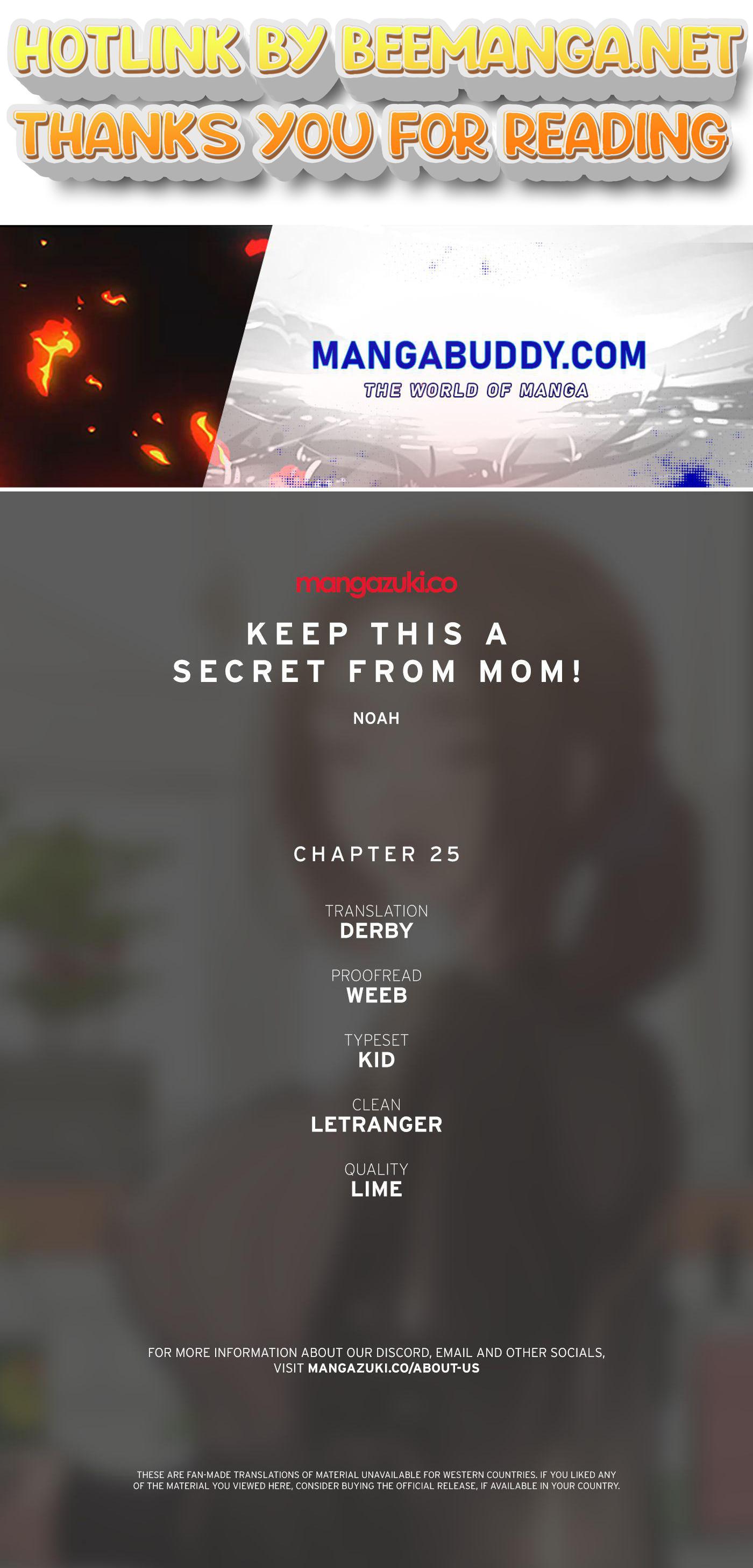 Keep This A Secret From Mom Chapter 25 - HentaiAZ.org