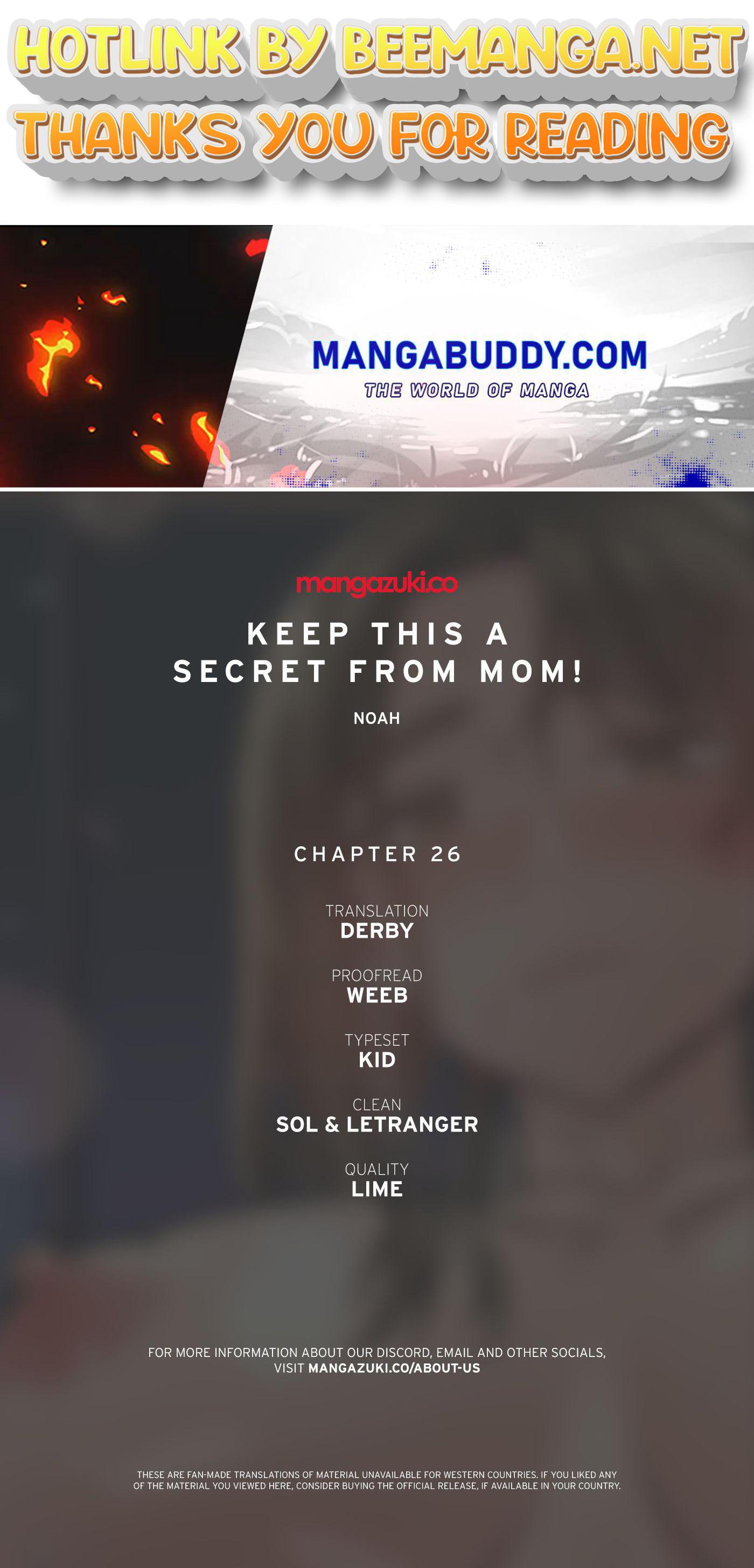 Keep This A Secret From Mom Chapter 26 - HentaiAZ.org