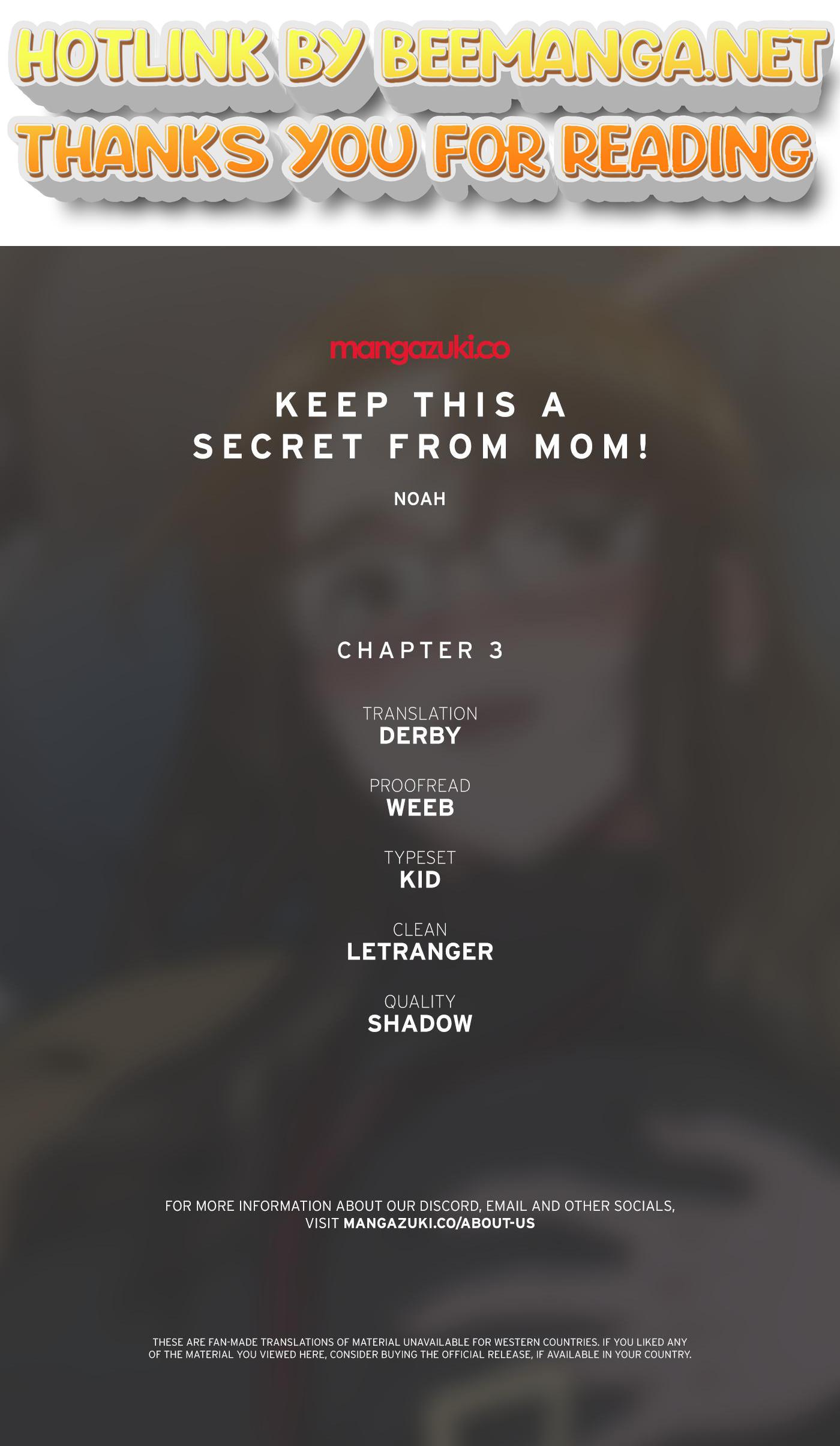 Keep This A Secret From Mom Chapter 3 - HentaiAZ.org