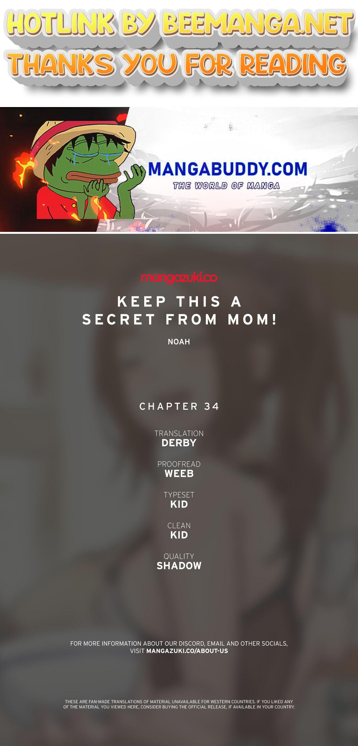 Keep This A Secret From Mom Chapter 34 - HentaiAZ.org