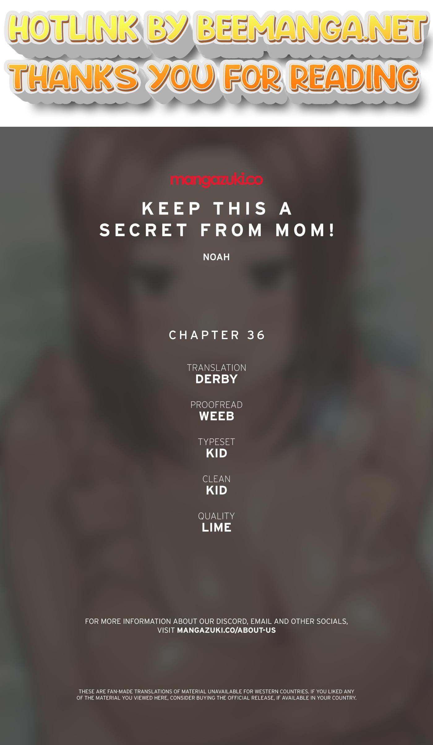 Keep This A Secret From Mom Chapter 36 - HentaiAZ.org