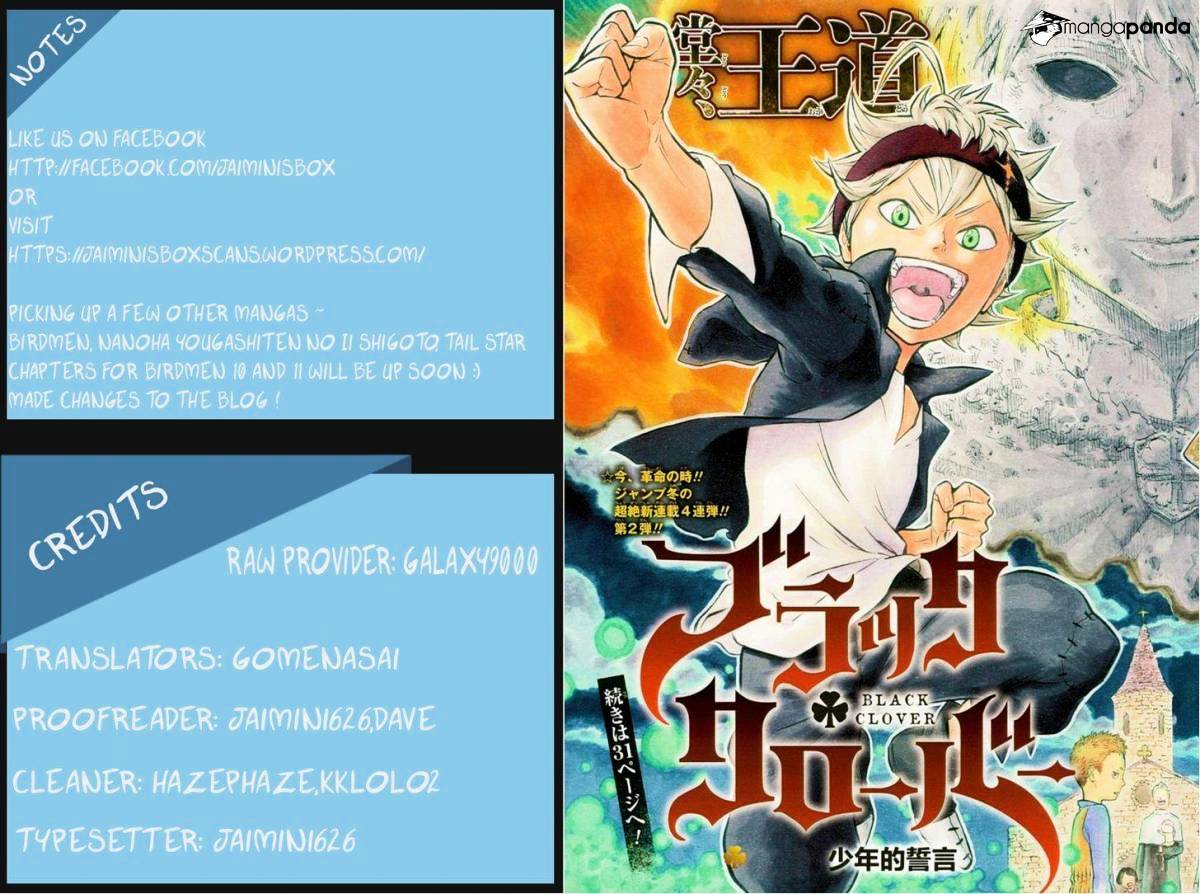 Black Clover Chapter 9 - HentaiAZ.org