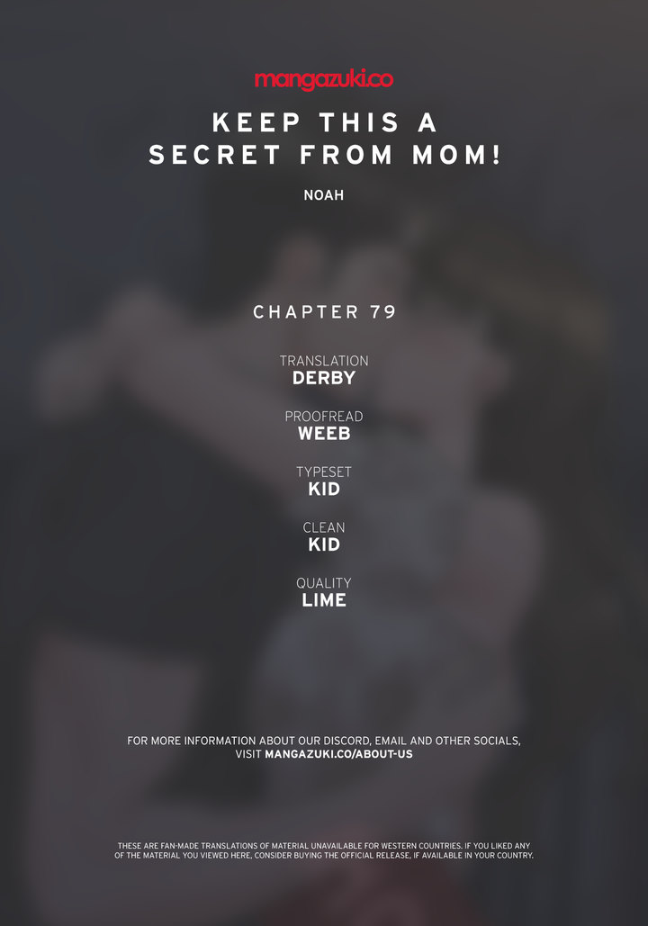 Keep This A Secret From Mom Chapter 79 - HentaiAZ.org