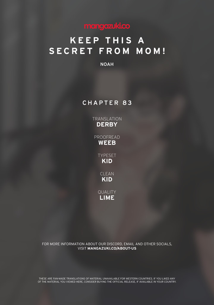 Keep This A Secret From Mom Chapter 83 - HentaiAZ.org