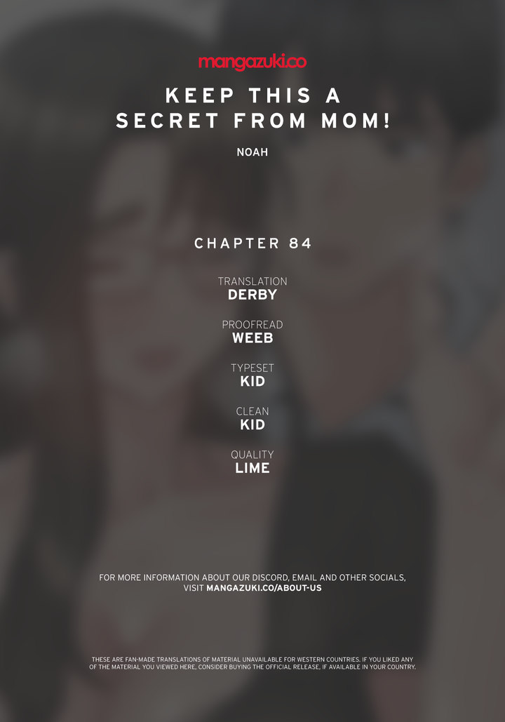 Keep This A Secret From Mom Chapter 84 - HentaiAZ.org