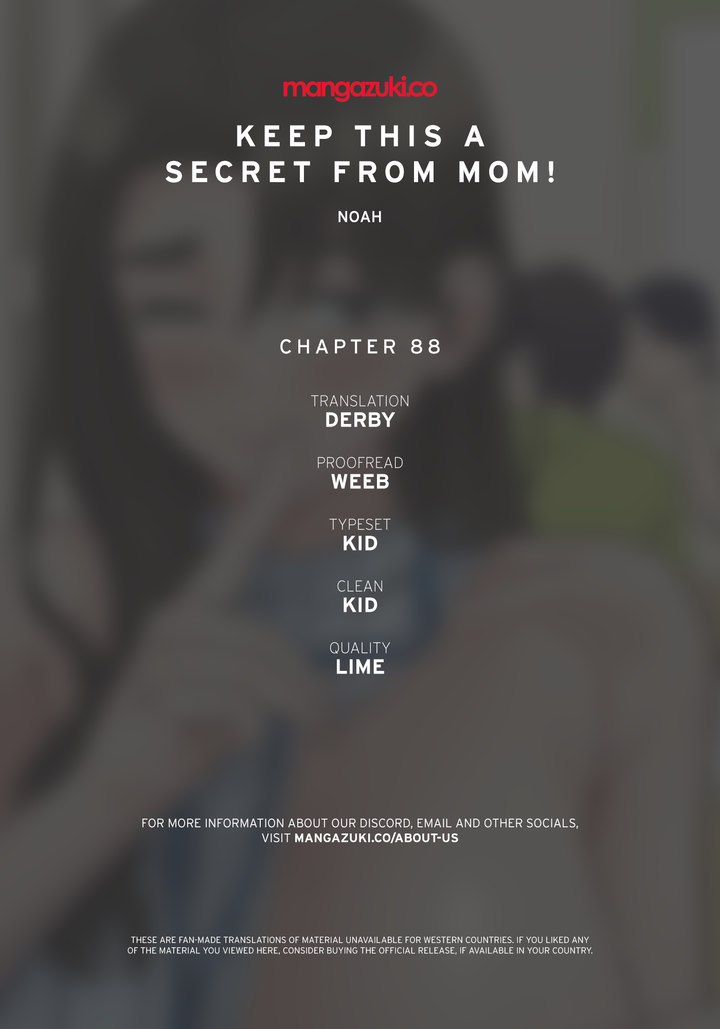 Keep This A Secret From Mom Chapter 88 - HentaiAZ.org