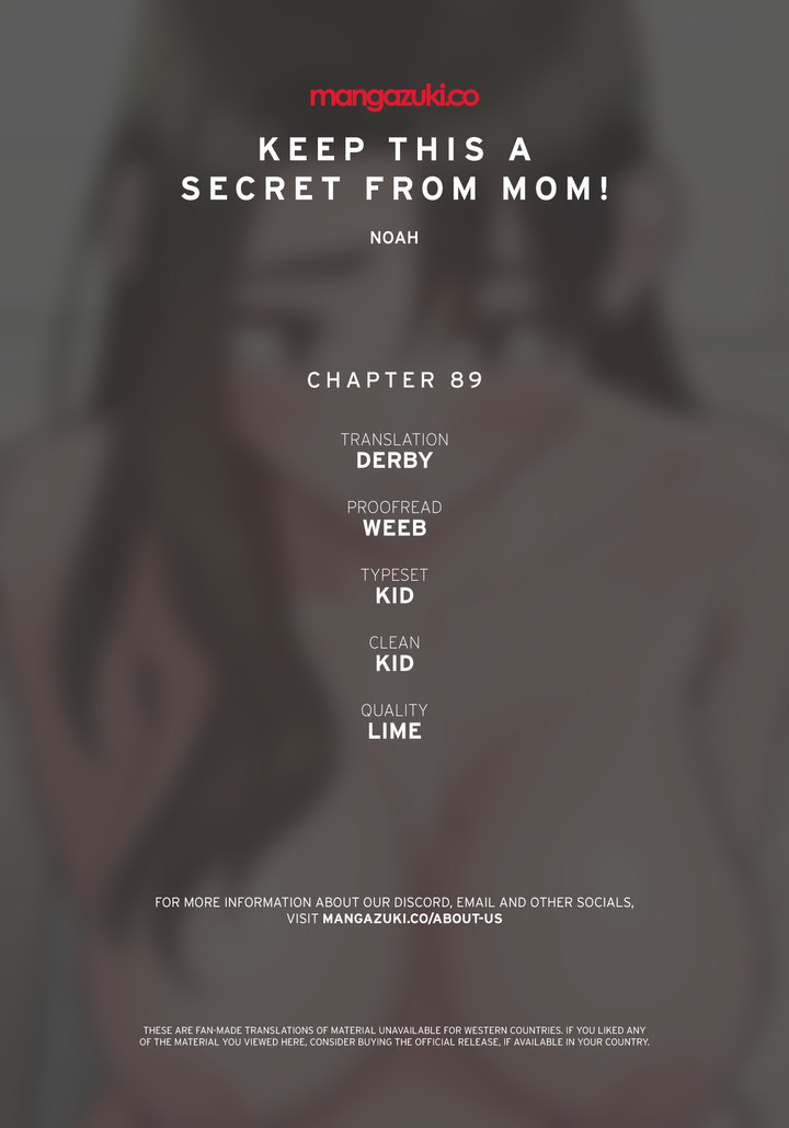 Keep This A Secret From Mom Chapter 89 - HentaiAZ.org